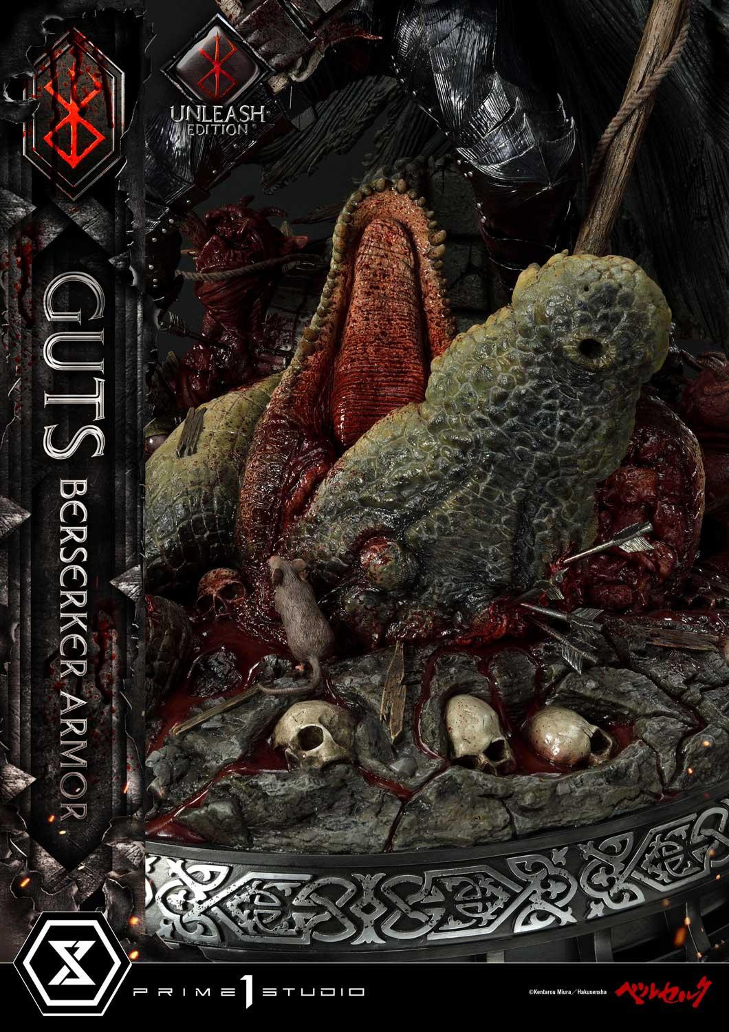 Berserk - Guts - Ultimate Premium Masterline  (UPMBR-17DX) - 1/4 - Berserker Armor, Unleashed Edition, DX Version (Prime 1 Studio) photo 71