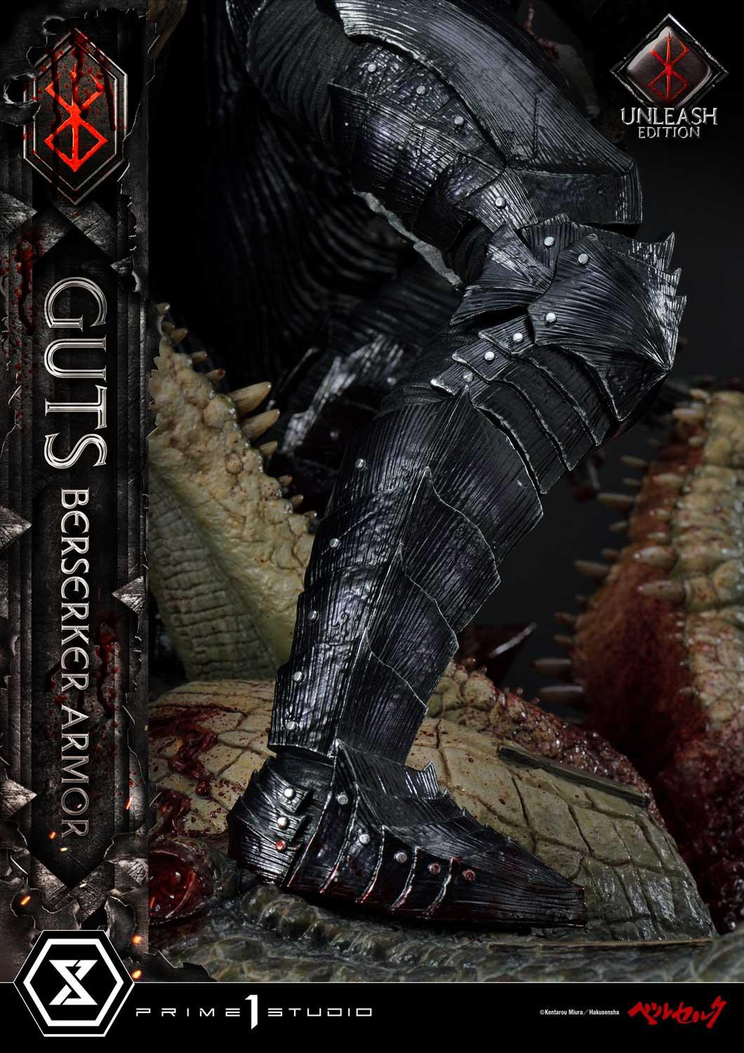 Berserk - Guts - Ultimate Premium Masterline  (UPMBR-17DX) - 1/4 - Berserker Armor, Unleashed Edition, DX Version (Prime 1 Studio) photo 75