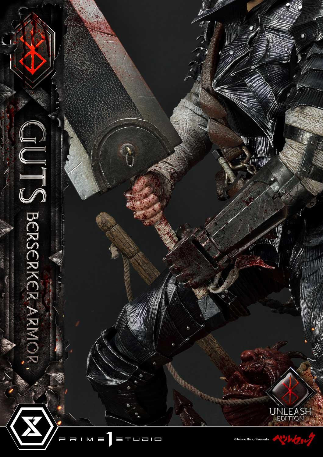 Berserk - Guts - Ultimate Premium Masterline  (UPMBR-17DX) - 1/4 - Berserker Armor, Unleashed Edition, DX Version (Prime 1 Studio) photo 79