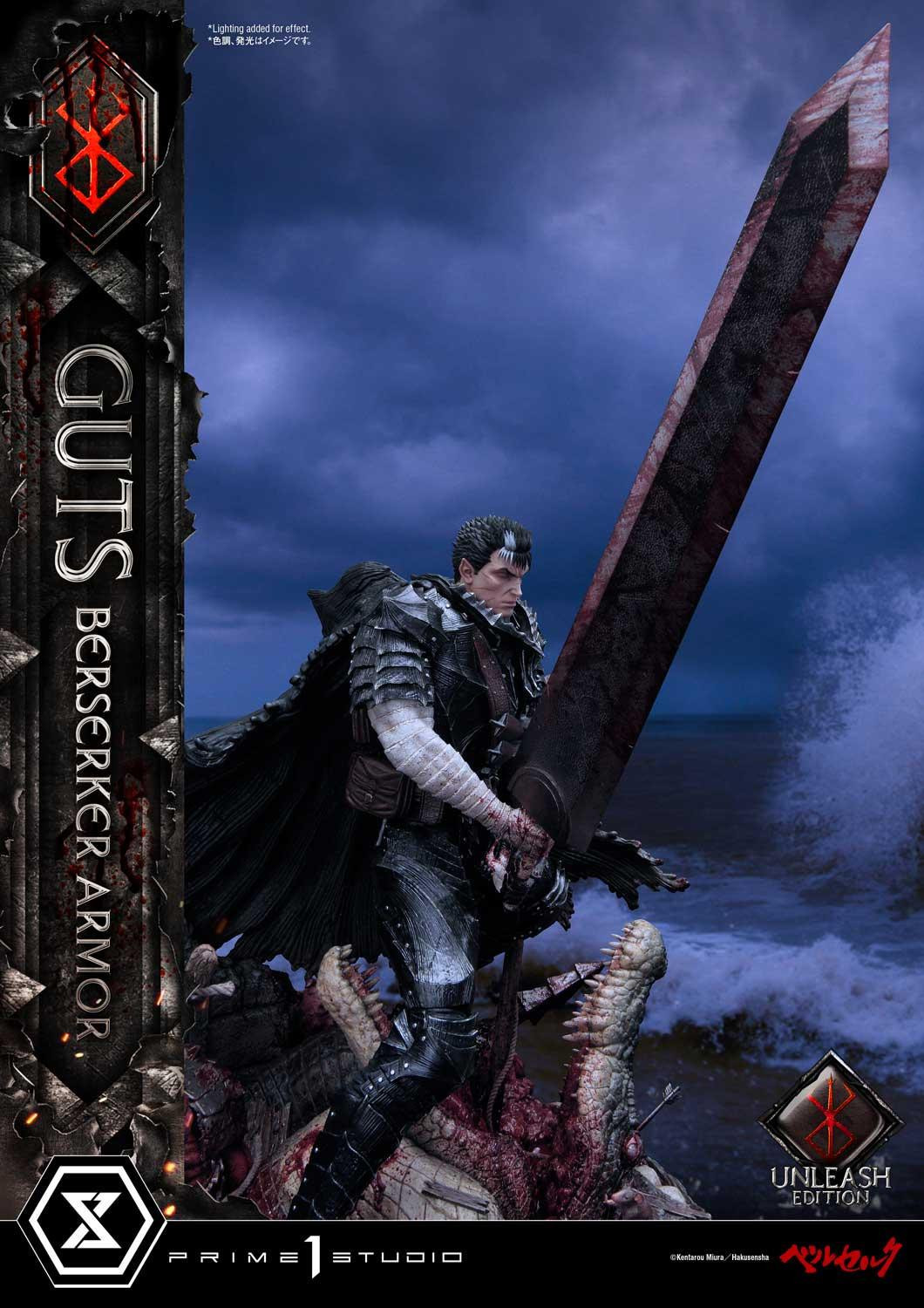Berserk - Guts - Ultimate Premium Masterline  (UPMBR-17DX) - 1/4 - Berserker Armor, Unleashed Edition, DX Version (Prime 1 Studio) photo 90