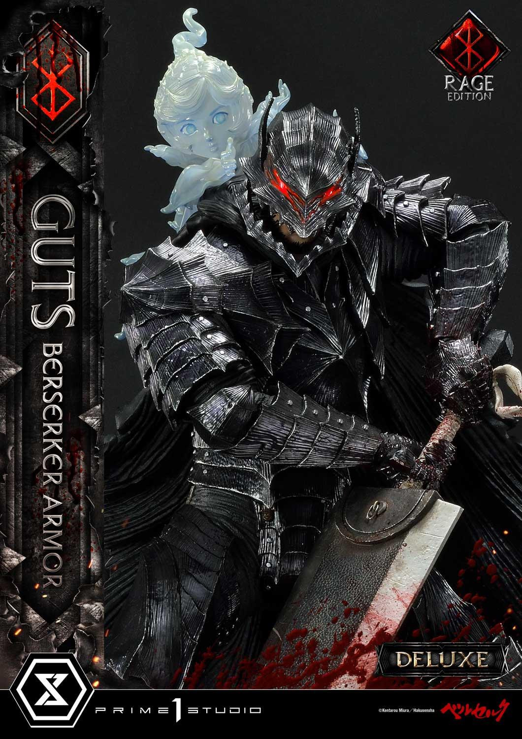 Berserk - Guts - Schierke - Ultimate Premium Masterline  (UPMBR-18DX) - 1/4 - Berserker Armor, Rage Edition, DX Version (Prime 1 Studio) photo 3