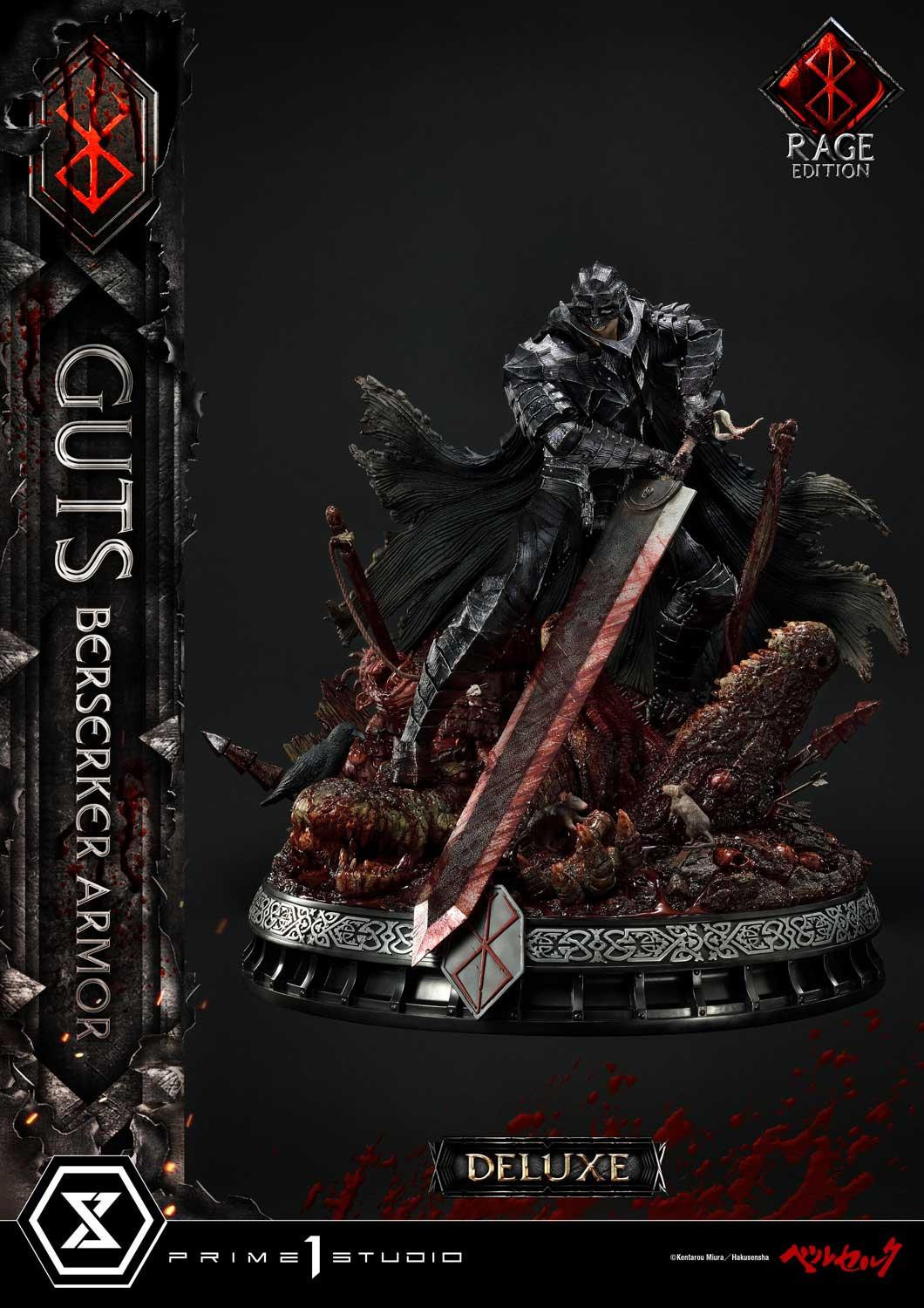 Berserk - Guts - Schierke - Ultimate Premium Masterline  (UPMBR-18DX) - 1/4 - Berserker Armor, Rage Edition, DX Version (Prime 1 Studio) photo 7