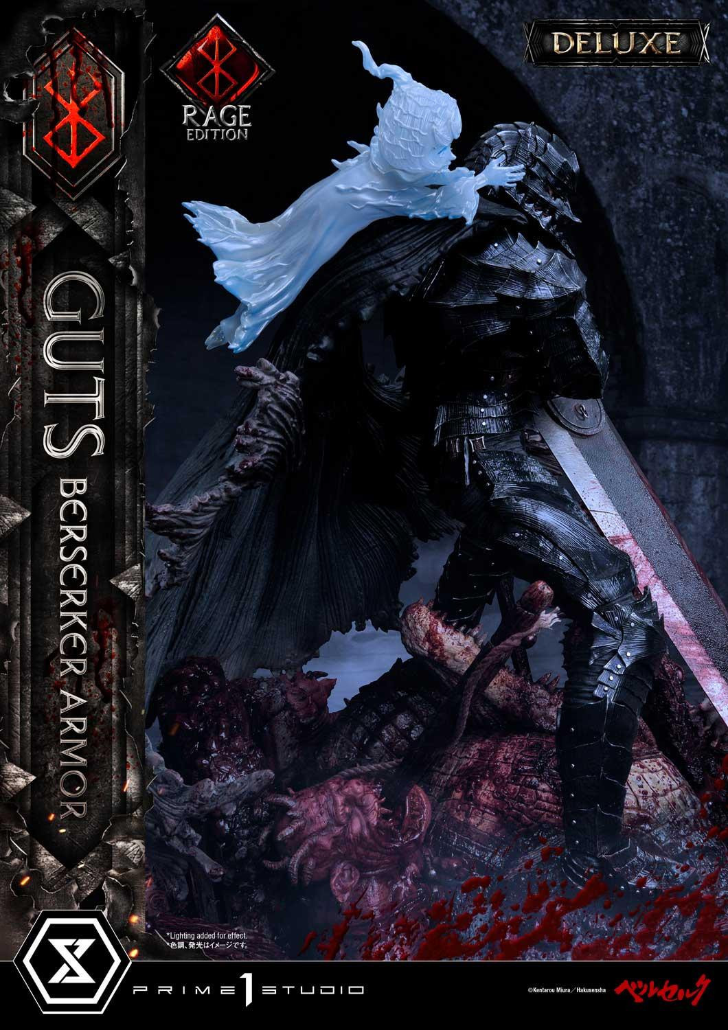 Berserk - Guts - Schierke - Ultimate Premium Masterline  (UPMBR-18DX) - 1/4 - Berserker Armor, Rage Edition, DX Version (Prime 1 Studio) photo 10