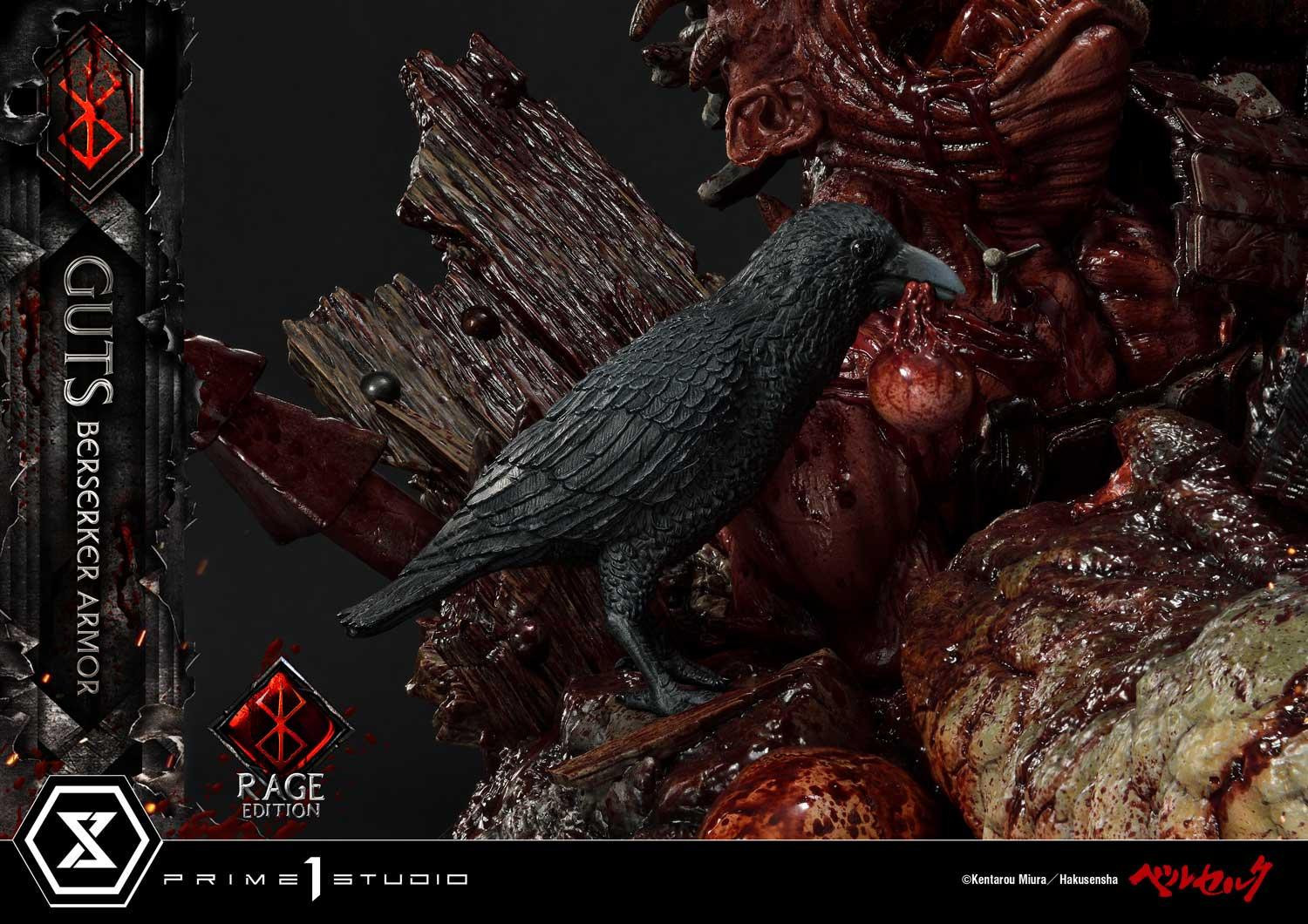 Berserk - Guts - Schierke - Ultimate Premium Masterline  (UPMBR-18DX) - 1/4 - Berserker Armor, Rage Edition, DX Version (Prime 1 Studio) photo 22