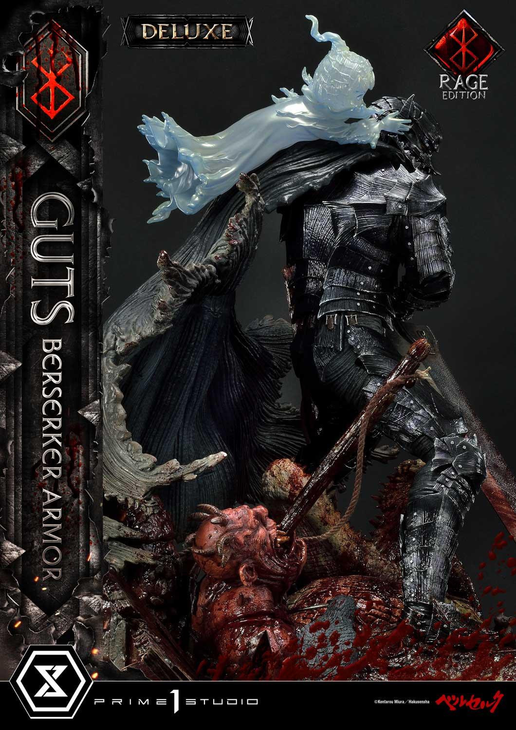 Berserk - Guts - Schierke - Ultimate Premium Masterline  (UPMBR-18DX) - 1/4 - Berserker Armor, Rage Edition, DX Version (Prime 1 Studio) photo 24