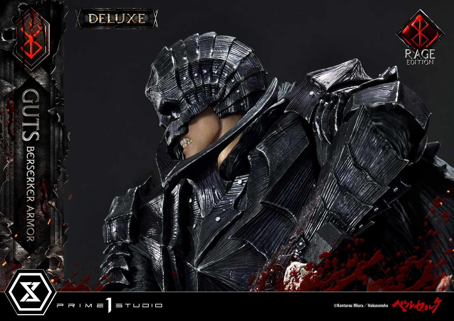 Berserk - Guts - Schierke - Ultimate Premium Masterline  (UPMBR-18DX) - 1/4 - Berserker Armor, Rage Edition, DX Version (Prime 1 Studio) photo 25