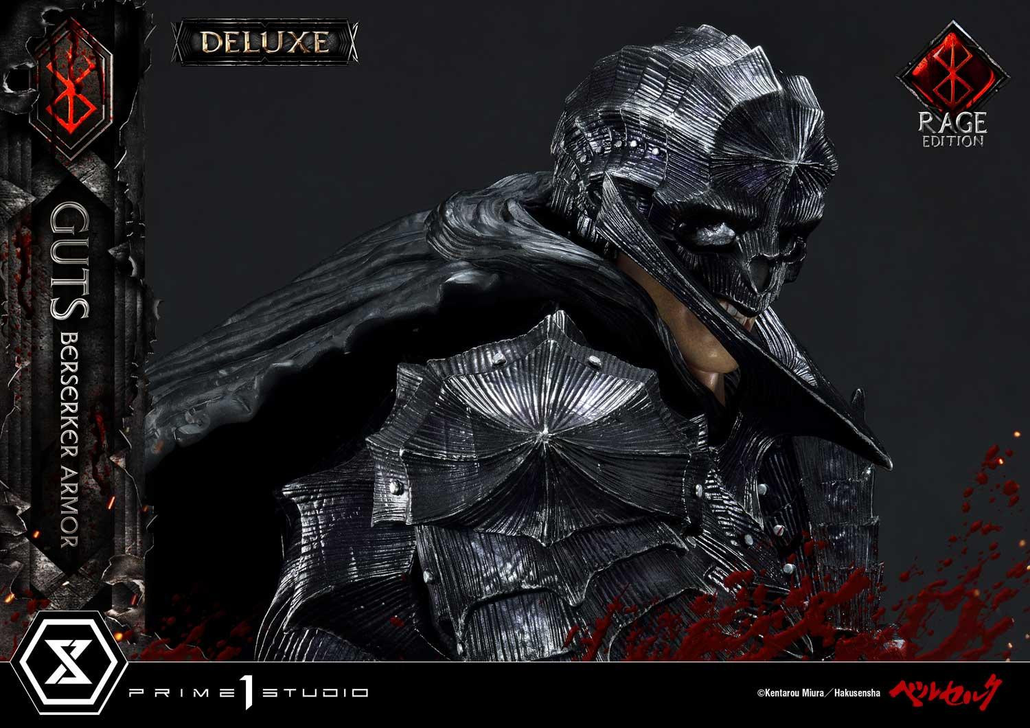 Berserk - Guts - Schierke - Ultimate Premium Masterline  (UPMBR-18DX) - 1/4 - Berserker Armor, Rage Edition, DX Version (Prime 1 Studio) photo 26