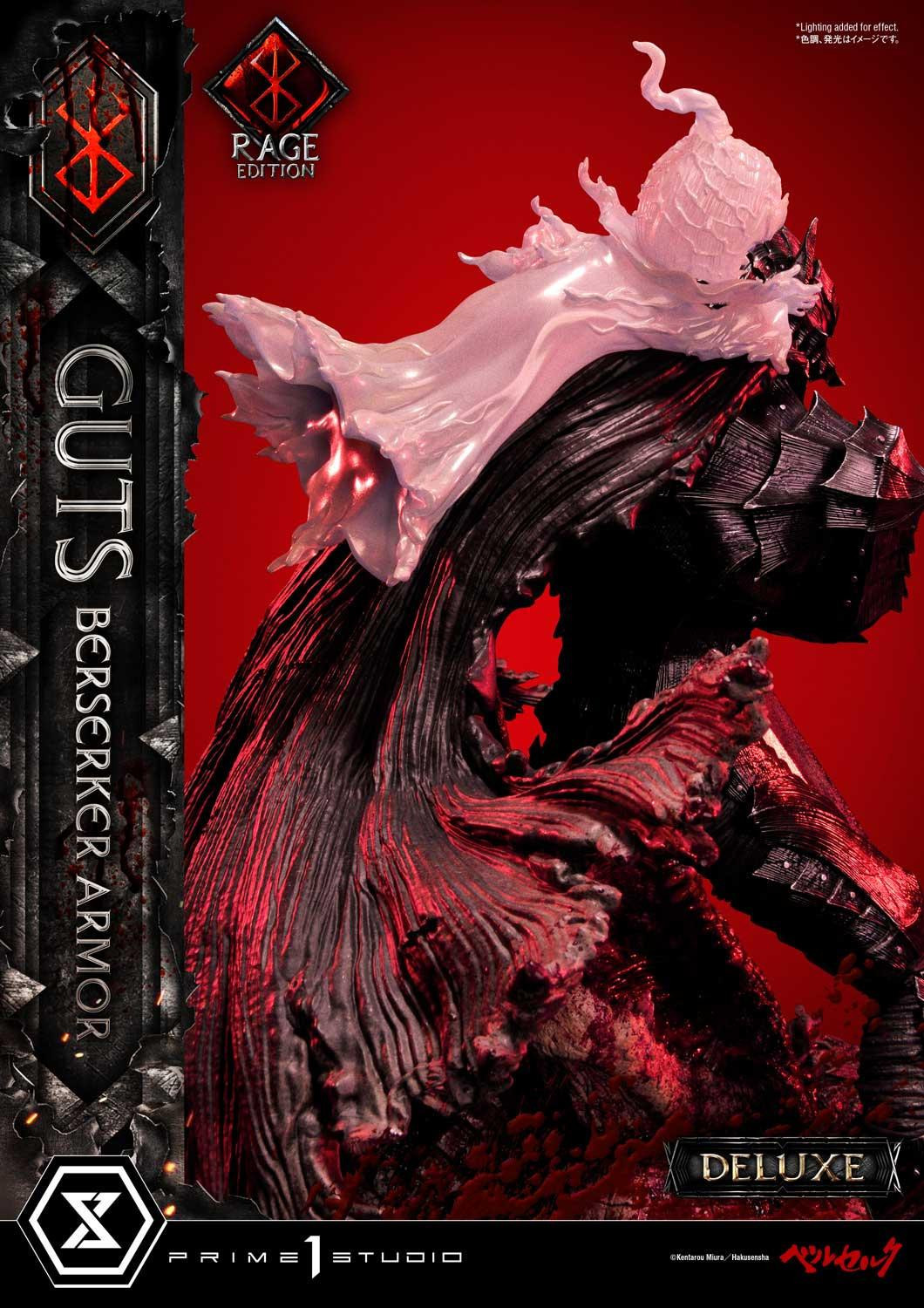 Berserk - Guts - Schierke - Ultimate Premium Masterline  (UPMBR-18DX) - 1/4 - Berserker Armor, Rage Edition, DX Version (Prime 1 Studio) photo 28