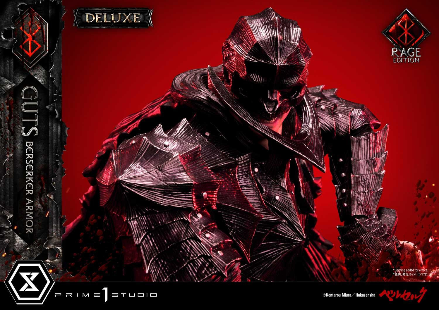 Berserk - Guts - Schierke - Ultimate Premium Masterline  (UPMBR-18DX) - 1/4 - Berserker Armor, Rage Edition, DX Version (Prime 1 Studio) photo 29