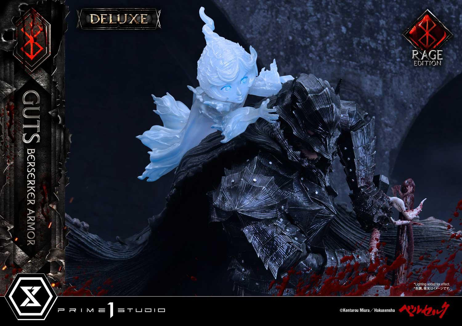 Berserk - Guts - Schierke - Ultimate Premium Masterline  (UPMBR-18DX) - 1/4 - Berserker Armor, Rage Edition, DX Version (Prime 1 Studio) photo 30