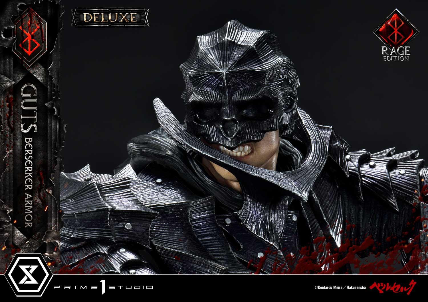 Berserk - Guts - Schierke - Ultimate Premium Masterline  (UPMBR-18DX) - 1/4 - Berserker Armor, Rage Edition, DX Version (Prime 1 Studio) photo 36