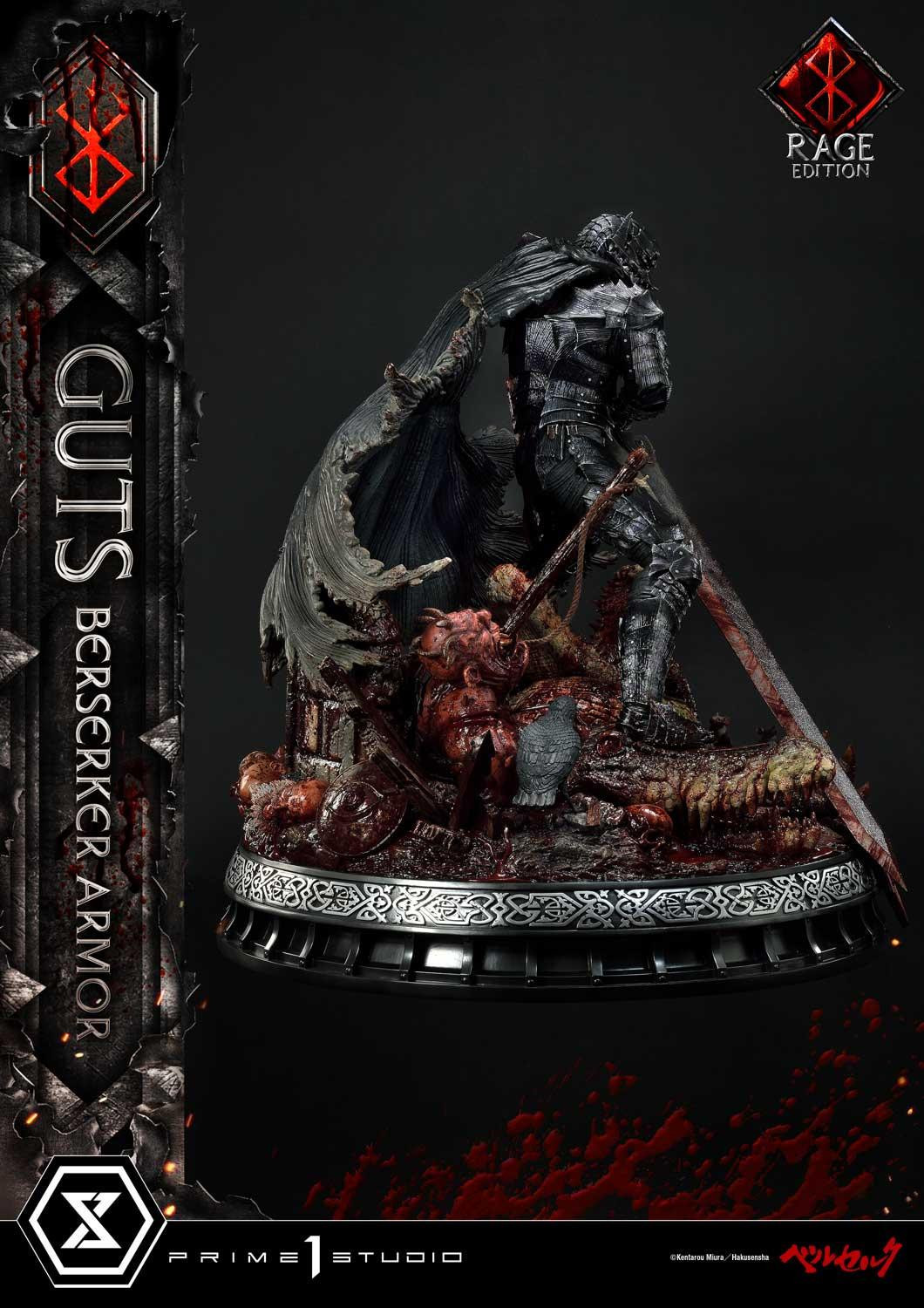 Berserk - Guts - Schierke - Ultimate Premium Masterline  (UPMBR-18DX) - 1/4 - Berserker Armor, Rage Edition, DX Version (Prime 1 Studio) photo 56