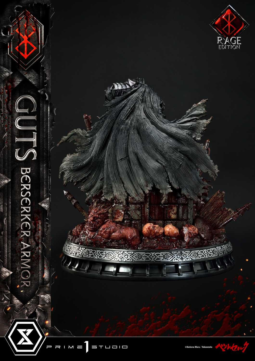 Berserk - Guts - Schierke - Ultimate Premium Masterline  (UPMBR-18DX) - 1/4 - Berserker Armor, Rage Edition, DX Version (Prime 1 Studio) photo 57