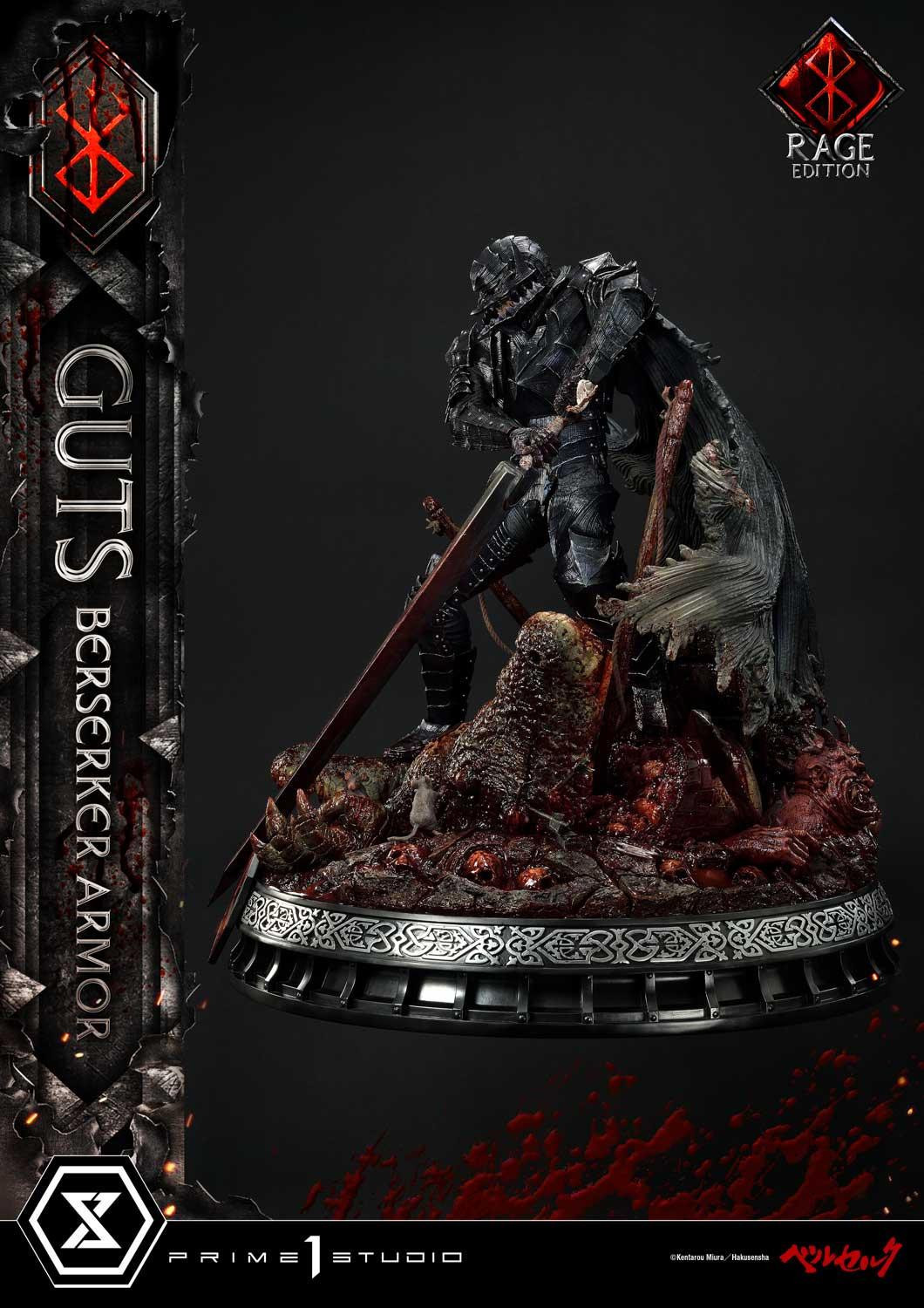 Berserk - Guts - Schierke - Ultimate Premium Masterline  (UPMBR-18DX) - 1/4 - Berserker Armor, Rage Edition, DX Version (Prime 1 Studio) photo 58