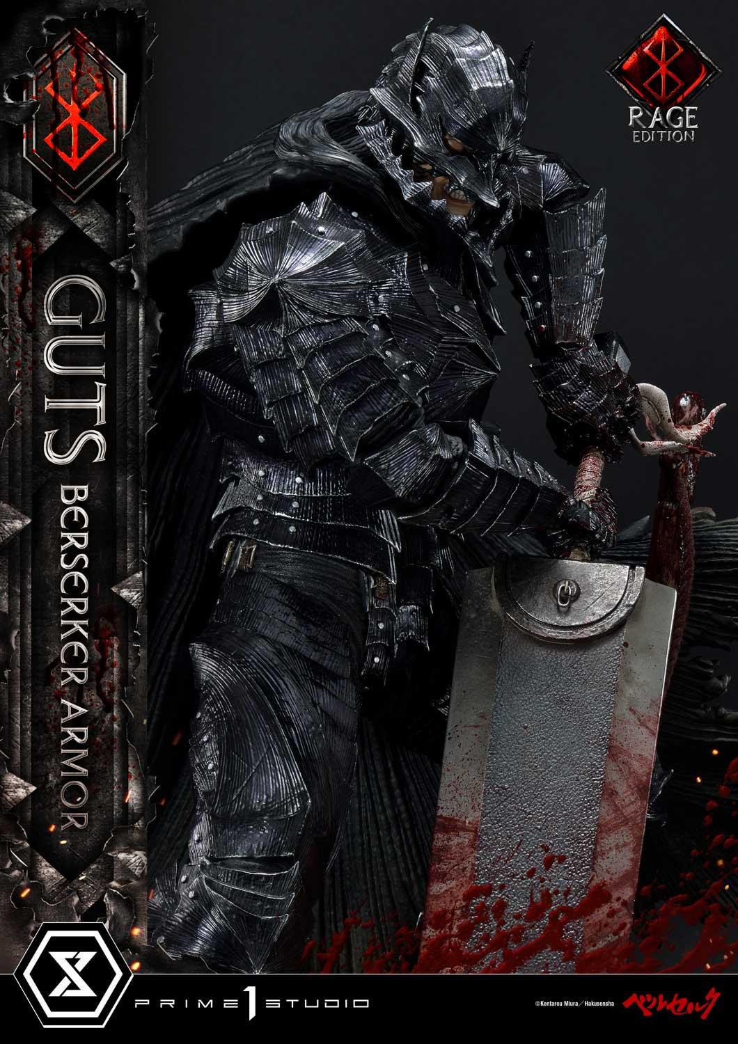 Berserk - Guts - Schierke - Ultimate Premium Masterline  (UPMBR-18DX) - 1/4 - Berserker Armor, Rage Edition, DX Version (Prime 1 Studio) photo 63