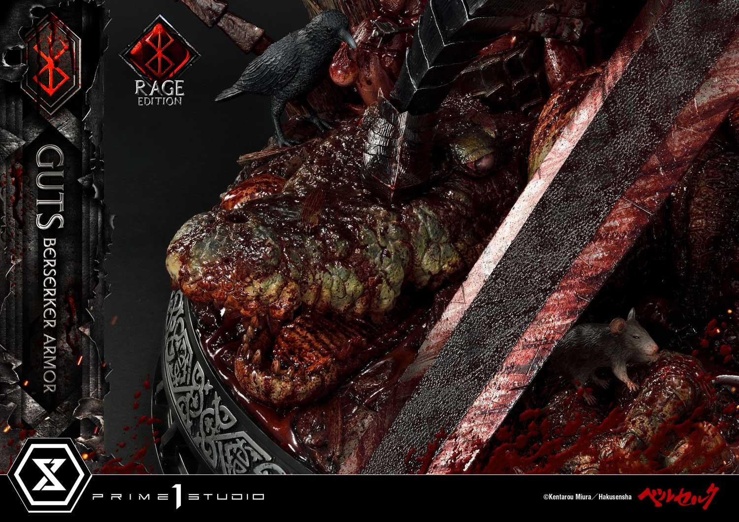 Berserk - Guts - Schierke - Ultimate Premium Masterline  (UPMBR-18DX) - 1/4 - Berserker Armor, Rage Edition, DX Version (Prime 1 Studio) photo 64