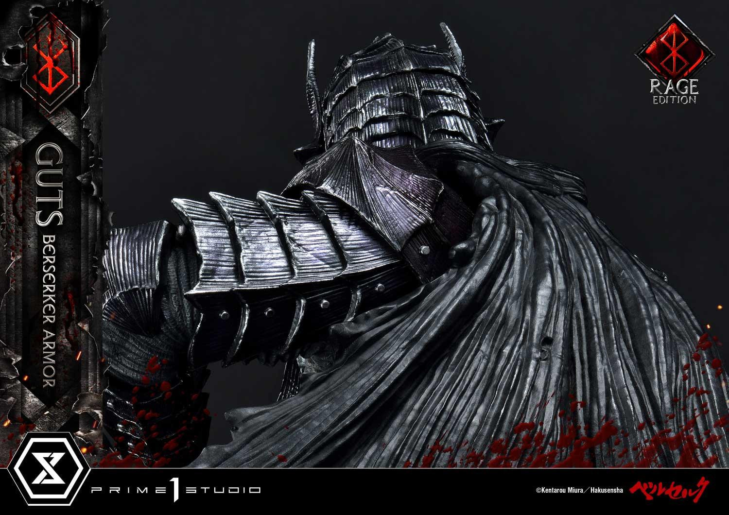 Berserk - Guts - Schierke - Ultimate Premium Masterline  (UPMBR-18DX) - 1/4 - Berserker Armor, Rage Edition, DX Version (Prime 1 Studio) photo 78