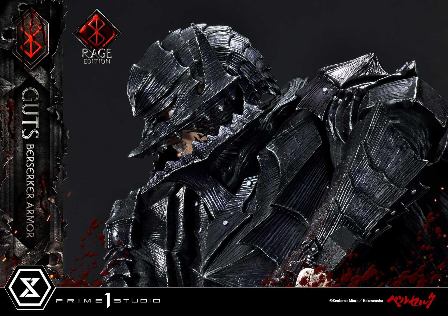 Berserk - Guts - Schierke - Ultimate Premium Masterline  (UPMBR-18DX) - 1/4 - Berserker Armor, Rage Edition, DX Version (Prime 1 Studio) photo 79