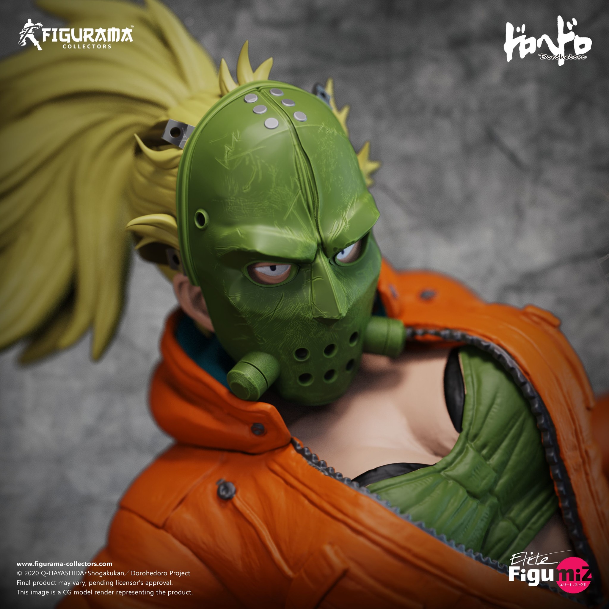 Dorohedoro - Caiman - Gyoza Man - Nikaido - Elite FigumiZ - 1/8 (Figurama Collectors) photo 4