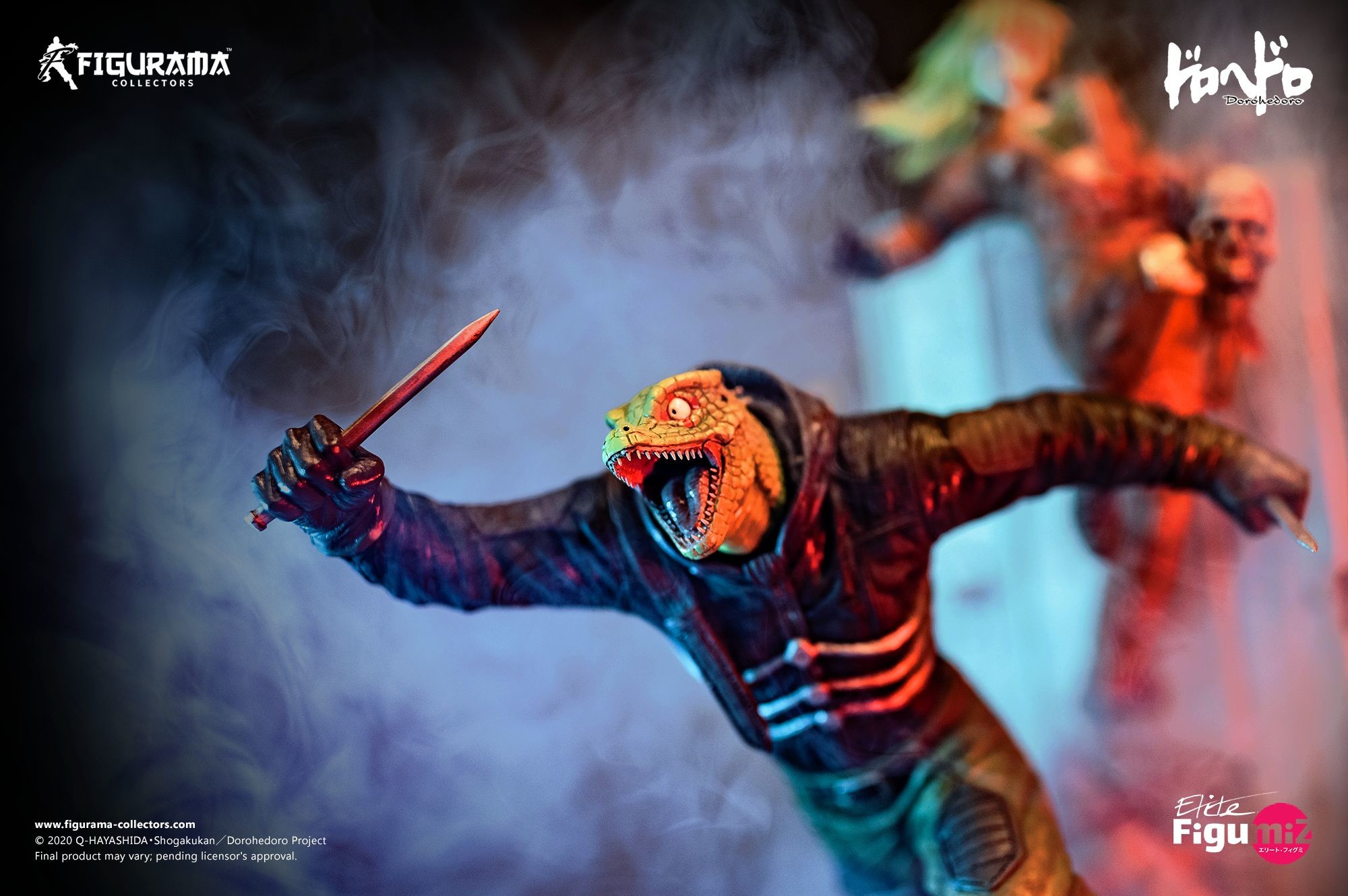 Dorohedoro - Caiman - Gyoza Man - Nikaido - Elite FigumiZ - 1/8 (Figurama Collectors) photo 11