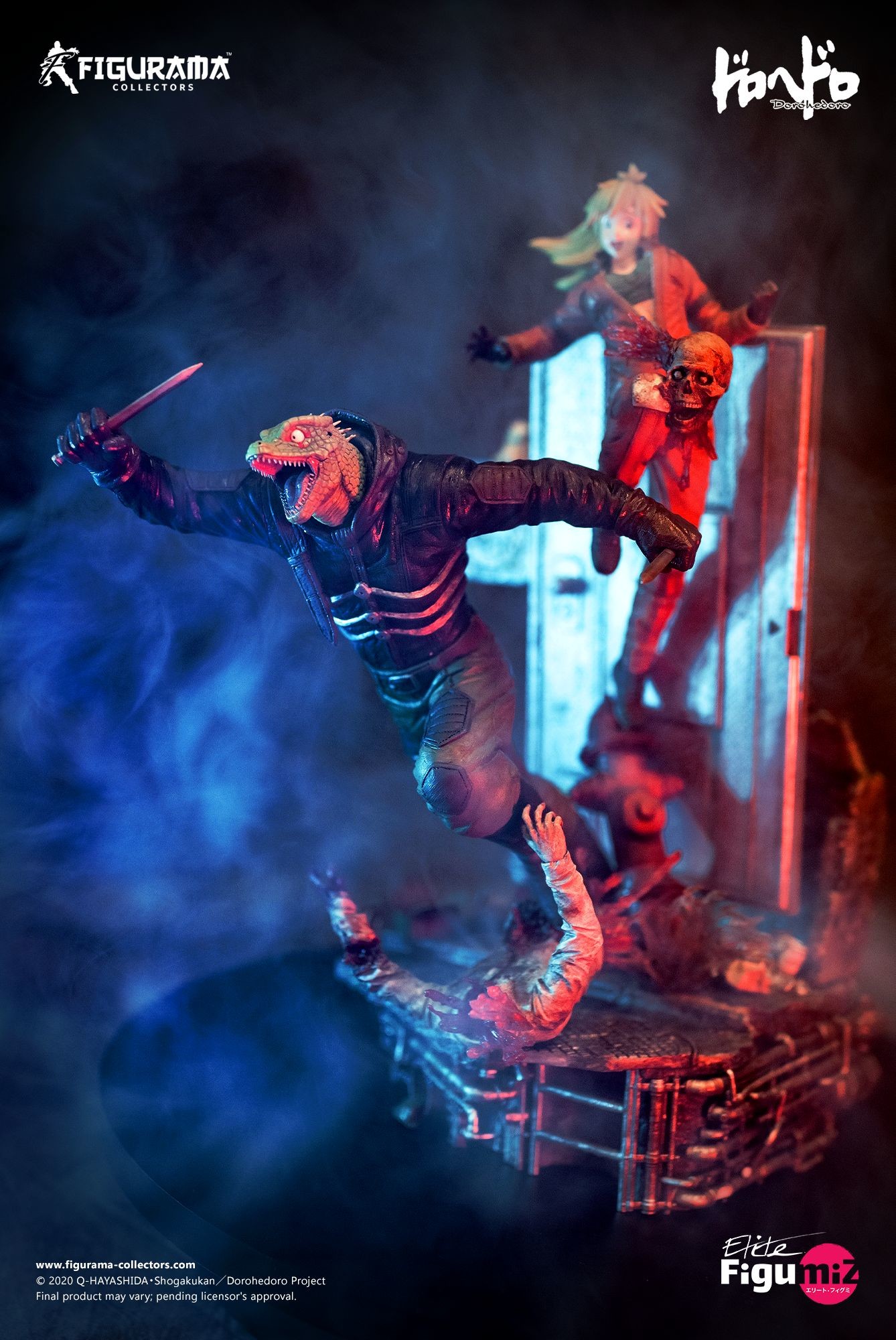 Dorohedoro - Caiman - Gyoza Man - Nikaido - Elite FigumiZ - 1/8 (Figurama Collectors) photo 12