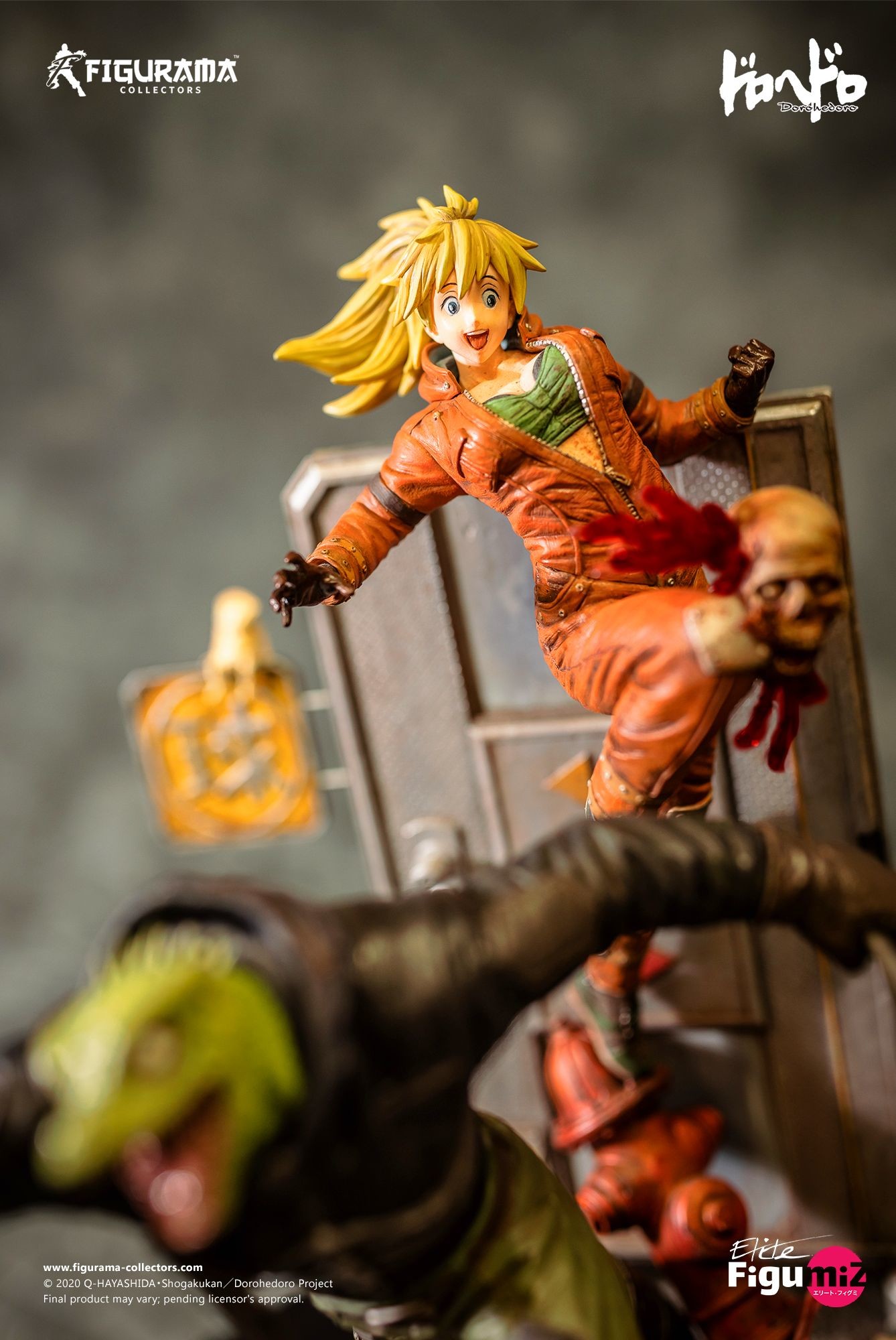 Dorohedoro - Caiman - Gyoza Man - Nikaido - Elite FigumiZ - 1/8 (Figurama Collectors) photo 14