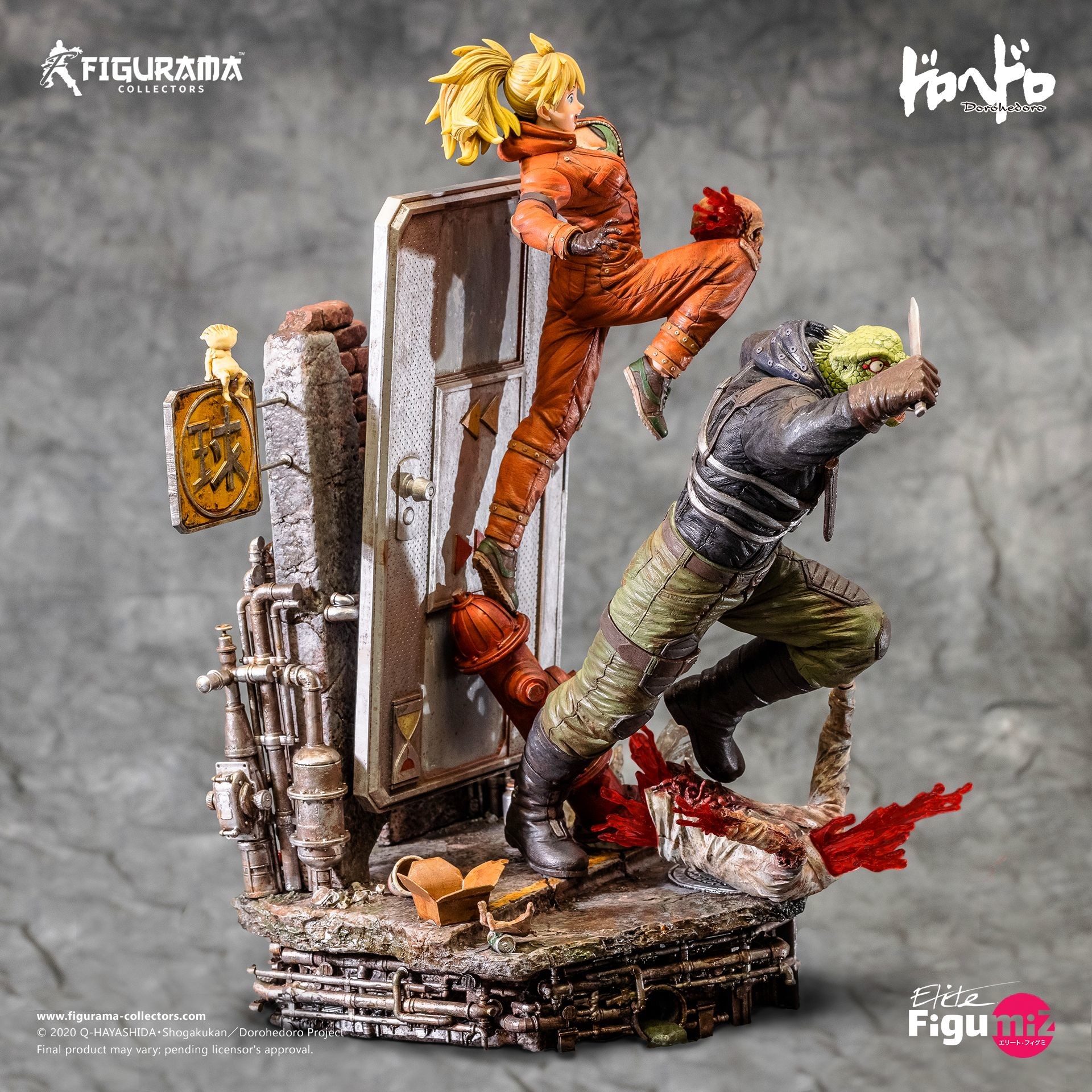 Dorohedoro - Caiman - Gyoza Man - Nikaido - Elite FigumiZ - 1/8 (Figurama Collectors) photo 15