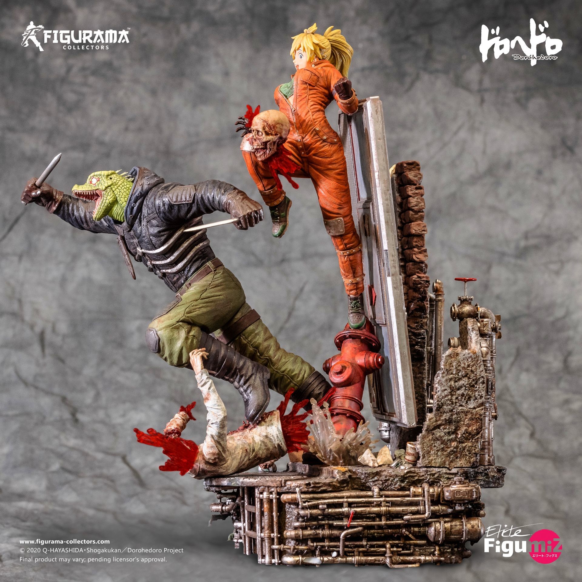 Dorohedoro - Caiman - Gyoza Man - Nikaido - Elite FigumiZ - 1/8 (Figurama Collectors) photo 16