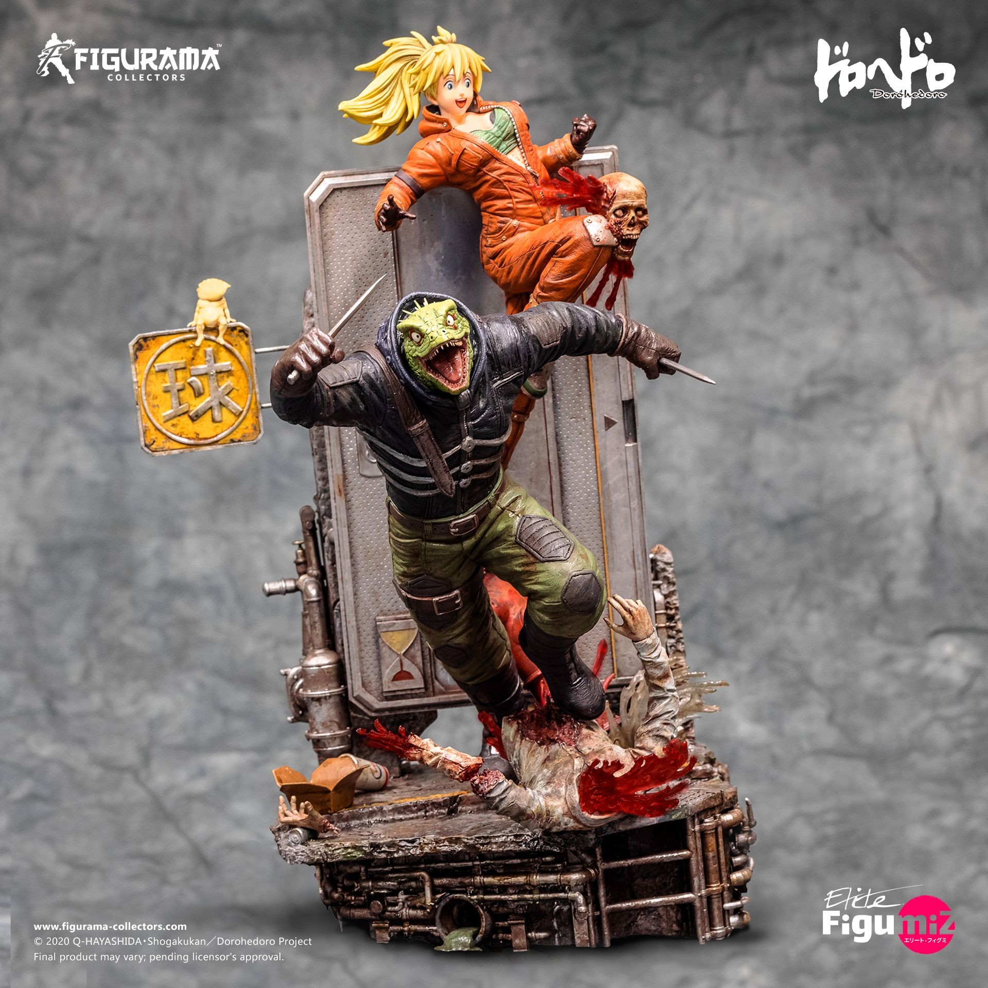 Dorohedoro - Caiman - Gyoza Man - Nikaido - Elite FigumiZ - 1/8 (Figurama Collectors) photo 18