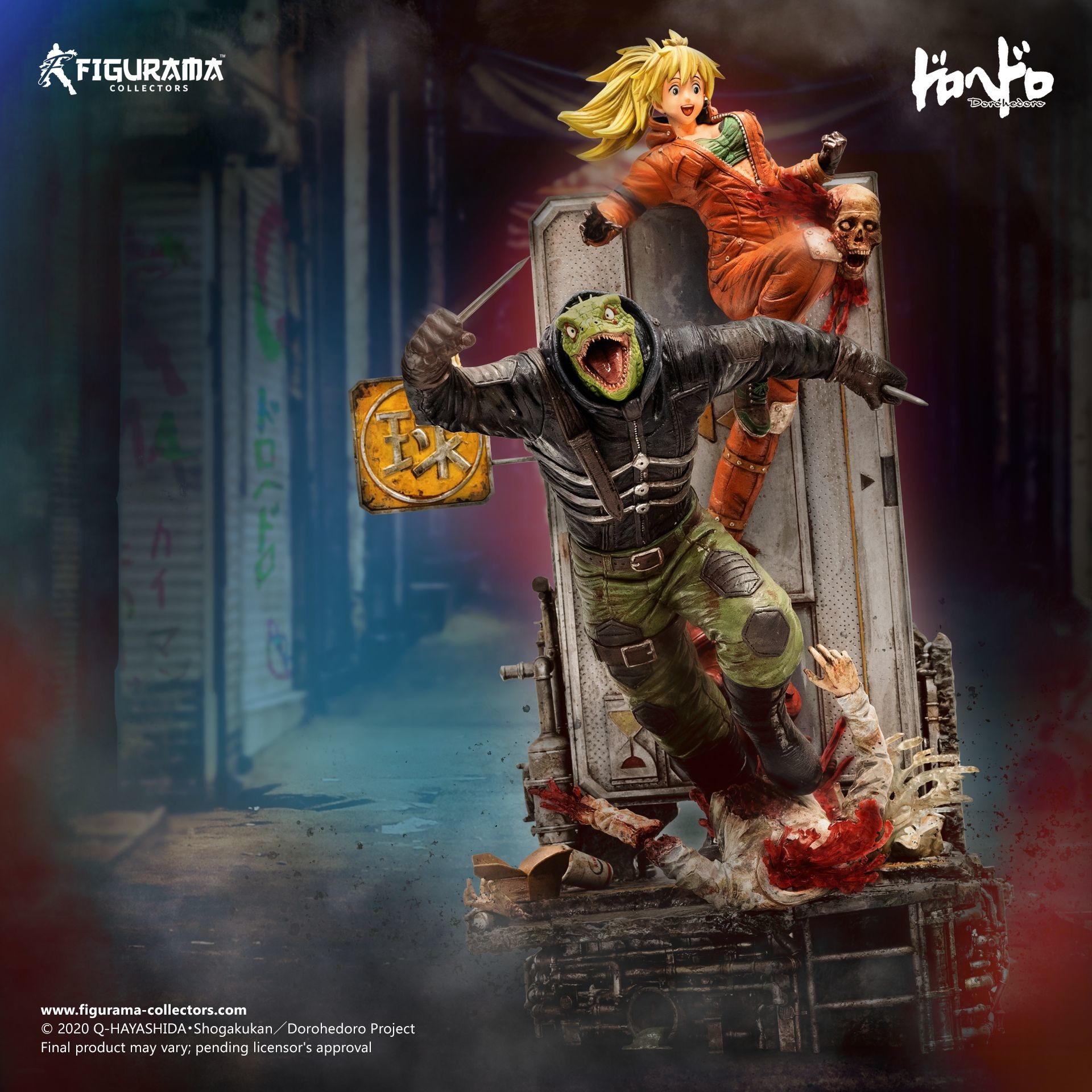 Dorohedoro - Caiman - Gyoza Man - Nikaido - Elite FigumiZ - 1/8 (Figurama Collectors) photo 20