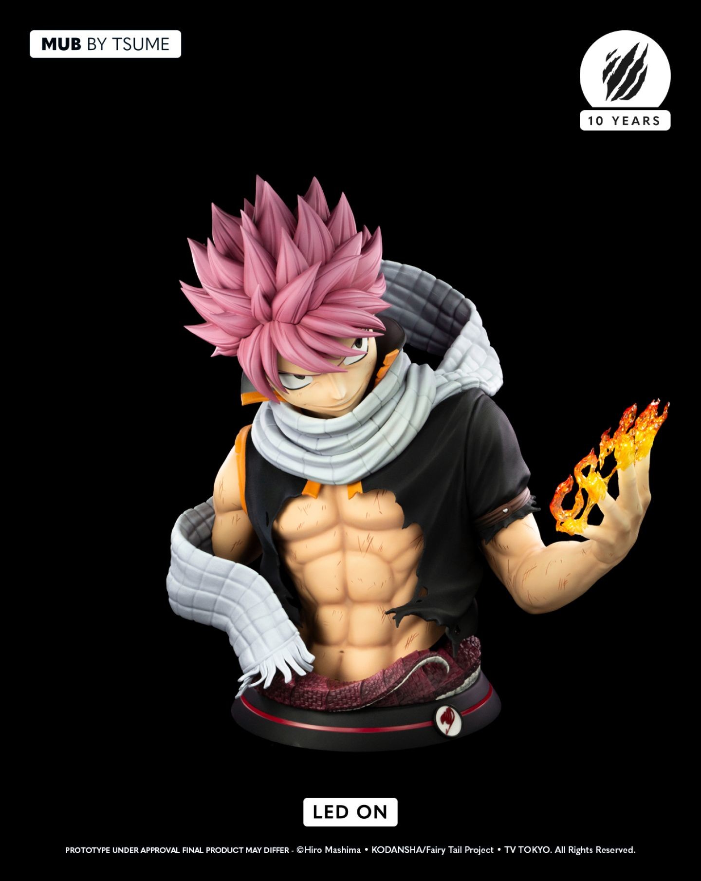 Fairy Tail - Natsu Dragneel - Bust - M.U.B (Tsume) photo 8