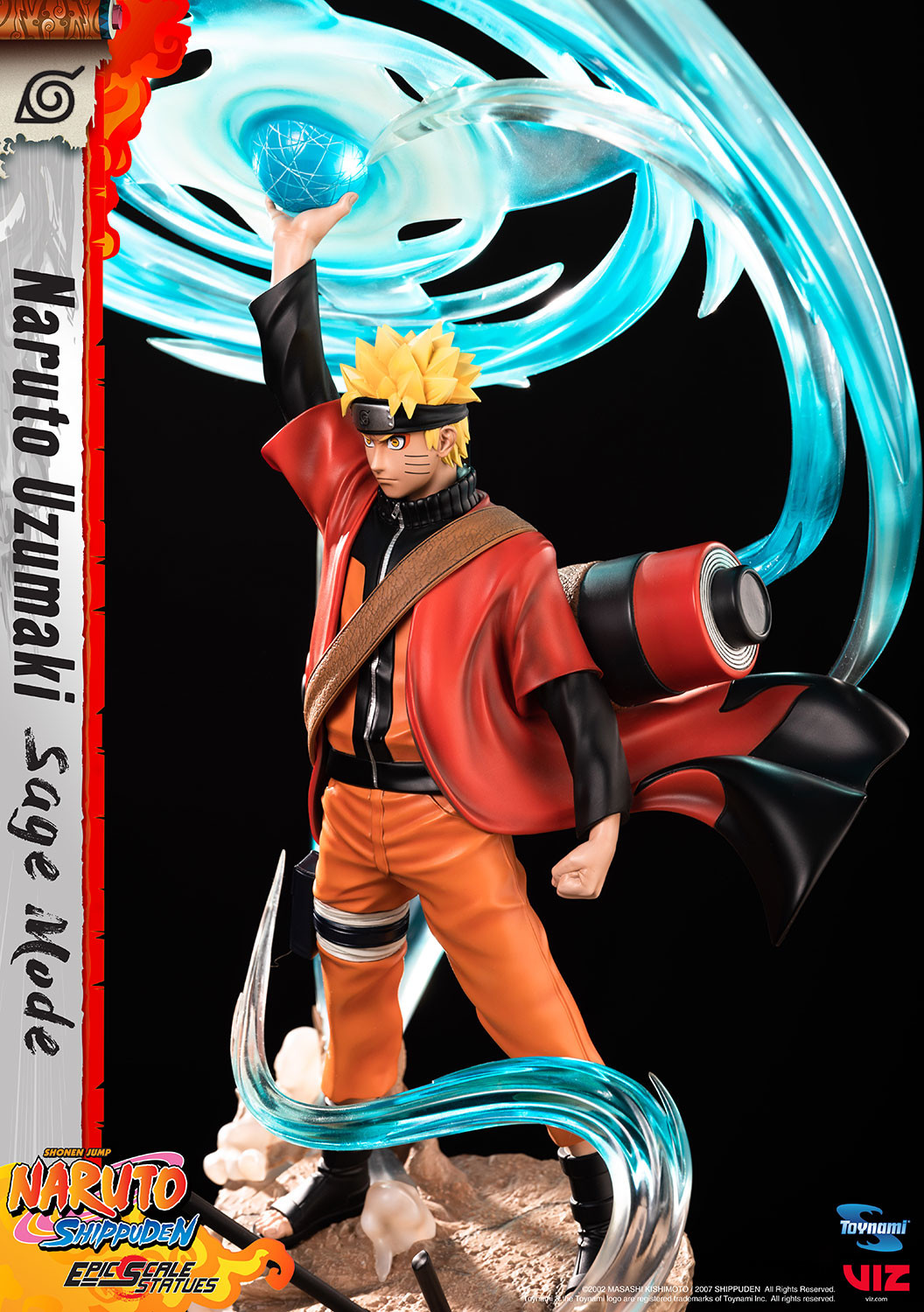 Naruto Shippuuden - Uzumaki Naruto - Naruto Shippuden Epic Scale Statue - 1/6 - Sage Mode (Toynami) photo 16