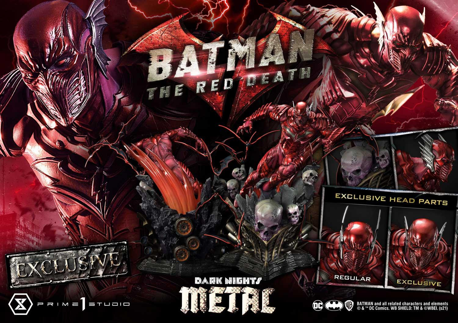 Dark Nights: Metal - Red Death - Museum Masterline Series  (MMDCMT-07EX) - 1/3 - EX Version (Prime 1 Studio) photo 12