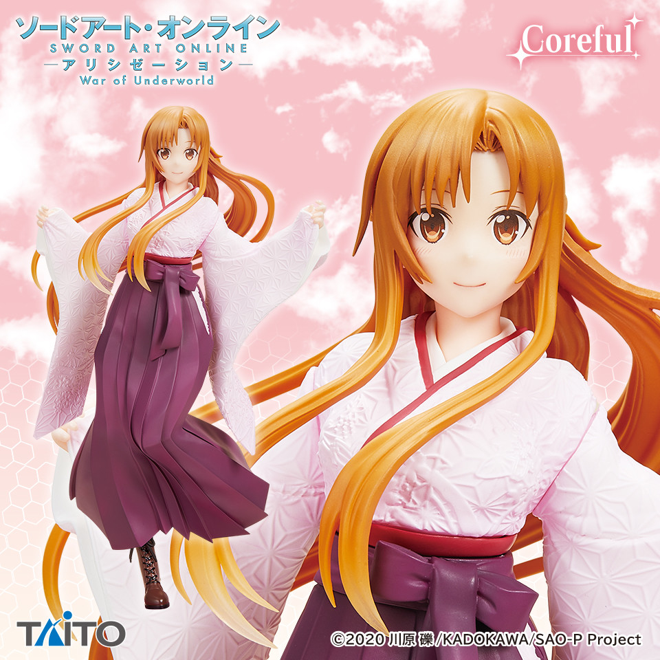 Sword Art Online: Alicization - War of Underworld - Asuna - Coreful Figure - Wa-Style ver. (Taito)