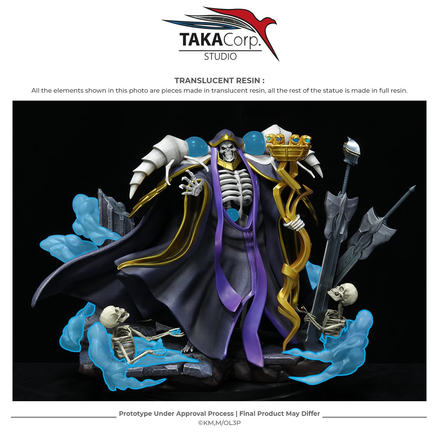 Overlord - Ainz Ooal Gown - 1/6 (Plastoy, Taka Corp Studio) photo 3