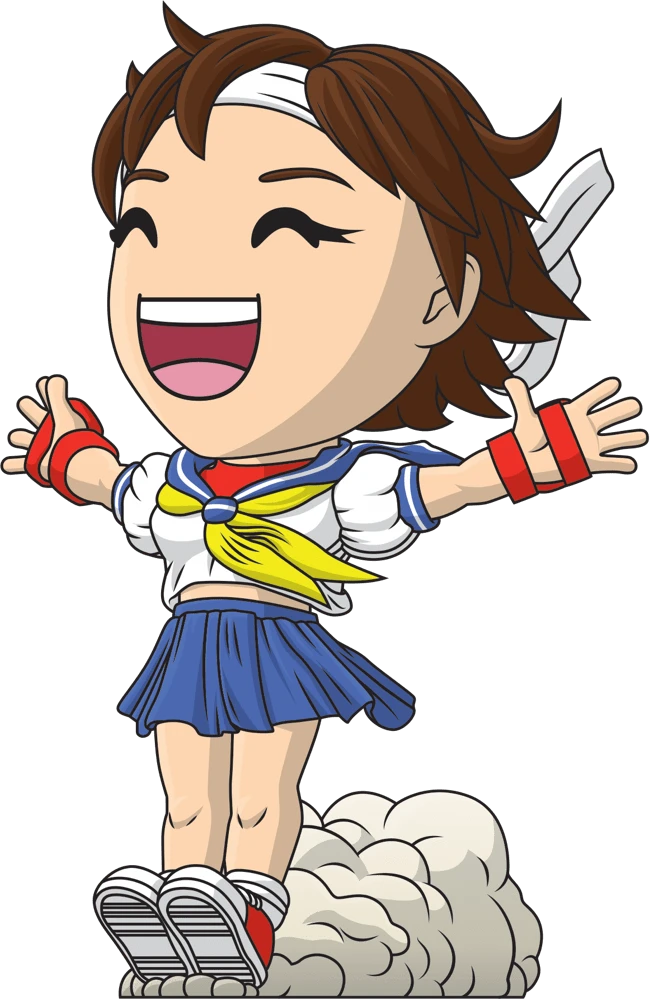 Street Fighter V - Kasugano Sakura - Street Fighter V x Youtooz (#1) - Youtooz (Youtooz) photo 2