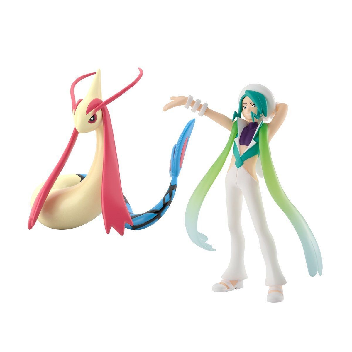 Pocket Monsters - Milokaross - Bandai Shokugan - Candy Toy - Pokémon Scale World - 1/20 (Bandai)
