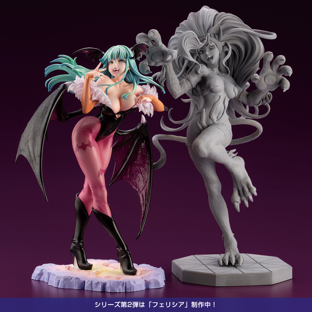 Vampire: The Night Warriors - Morrigan Aensland - Bishoujo Statue - 1/7 (Kotobukiya) photo 3