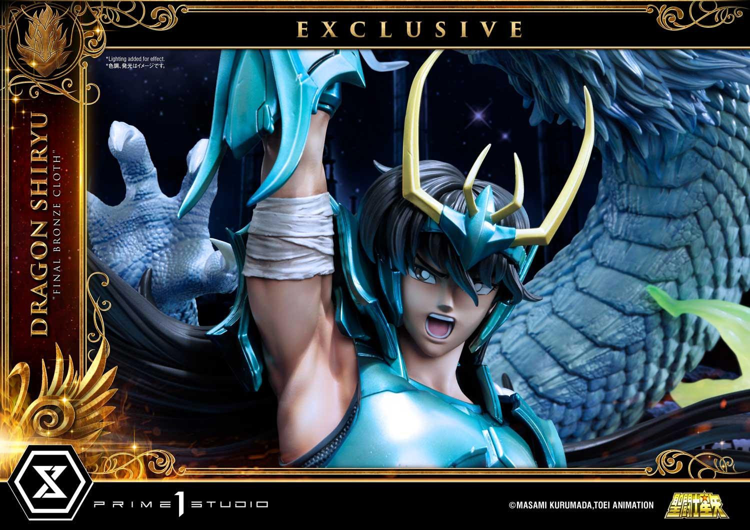Saint Seiya - Dragon Shiryu - Premium Masterline (PMKZ-02EX) - 1/4 - Final Bronze Cloth, EX Version (Prime 1 Studio) photo 2