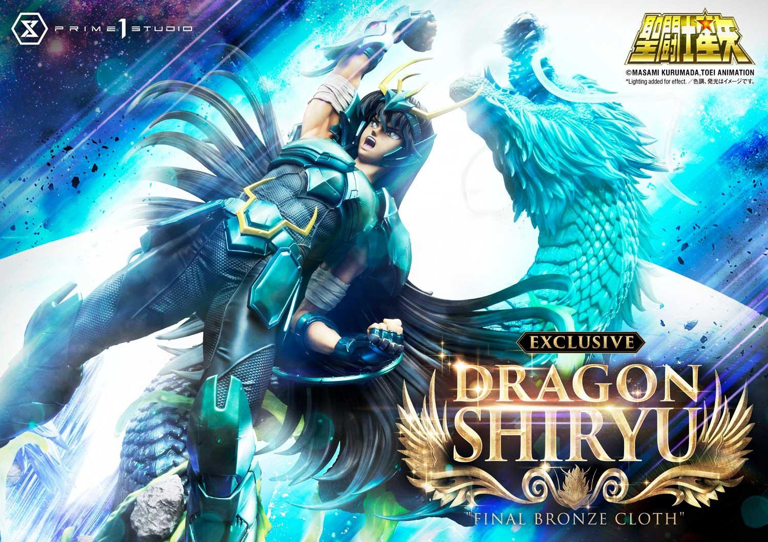 Saint Seiya - Dragon Shiryu - Premium Masterline (PMKZ-02EX) - 1/4 - Final Bronze Cloth, EX Version (Prime 1 Studio) photo 26