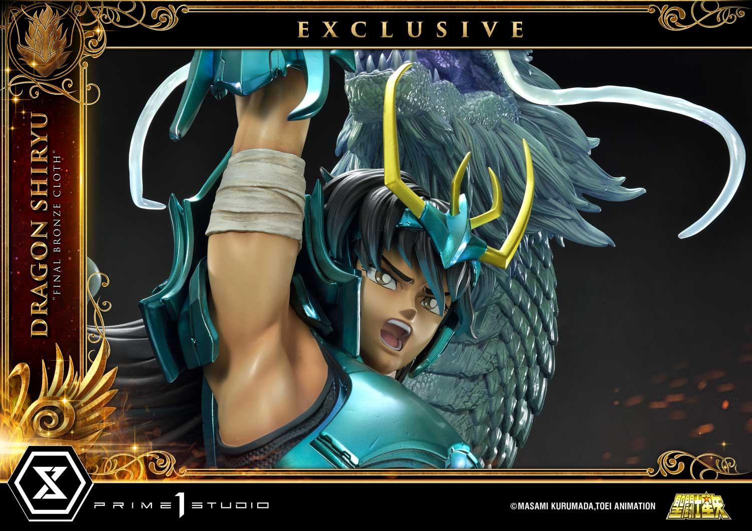 Saint Seiya - Dragon Shiryu - Premium Masterline (PMKZ-02EX) - 1/4 - Final Bronze Cloth, EX Version (Prime 1 Studio) photo 27