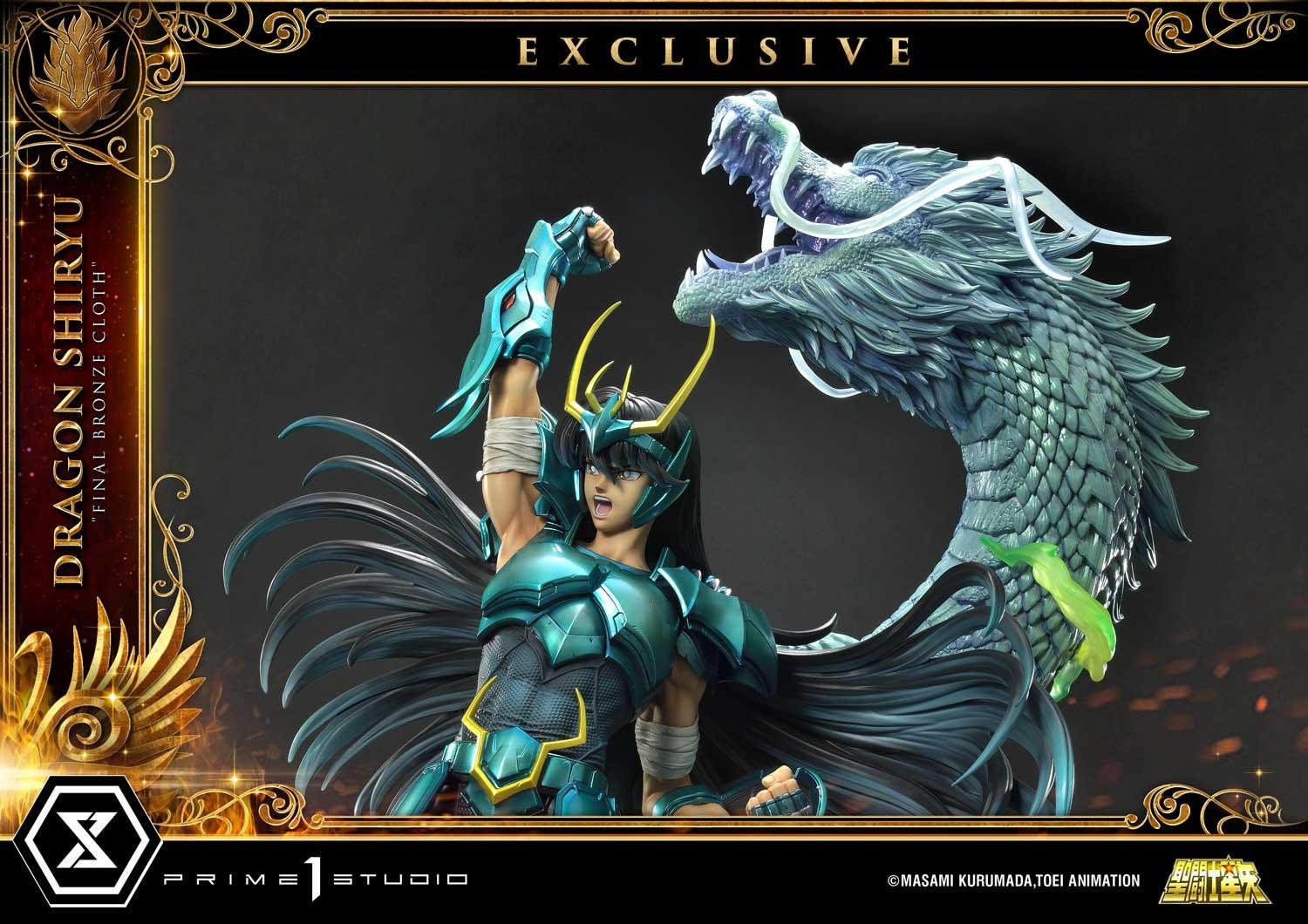 Saint Seiya - Dragon Shiryu - Premium Masterline (PMKZ-02EX) - 1/4 - Final Bronze Cloth, EX Version (Prime 1 Studio) photo 28