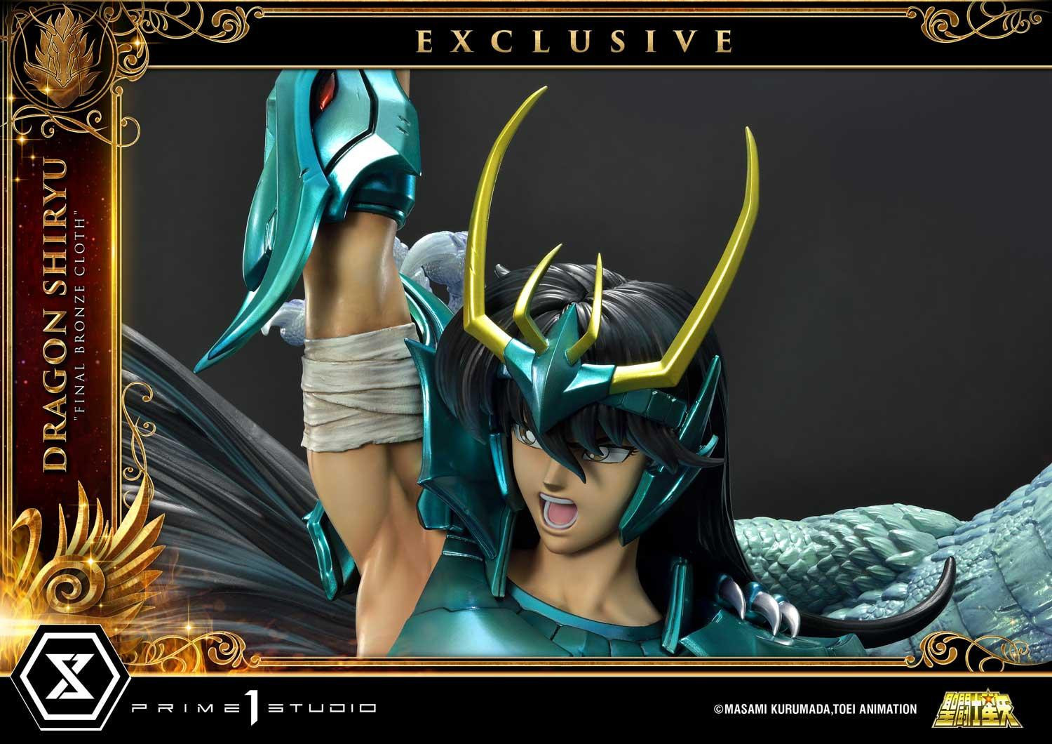 Saint Seiya - Dragon Shiryu - Premium Masterline (PMKZ-02EX) - 1/4 - Final Bronze Cloth, EX Version (Prime 1 Studio) photo 29