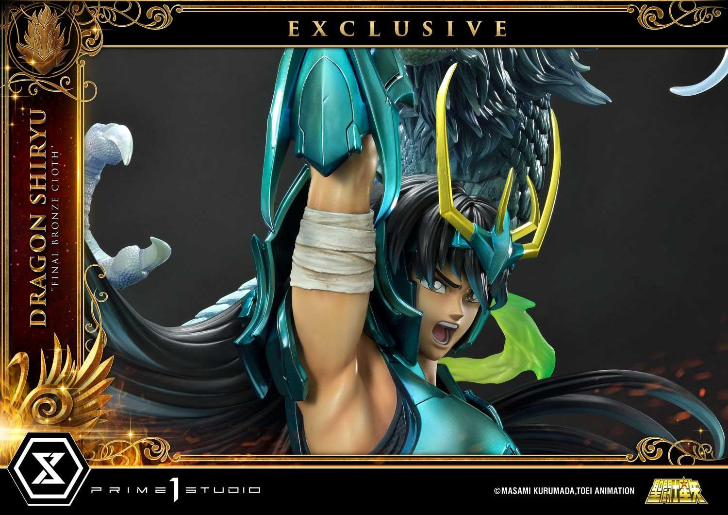 Saint Seiya - Dragon Shiryu - Premium Masterline (PMKZ-02EX) - 1/4 - Final Bronze Cloth, EX Version (Prime 1 Studio) photo 30