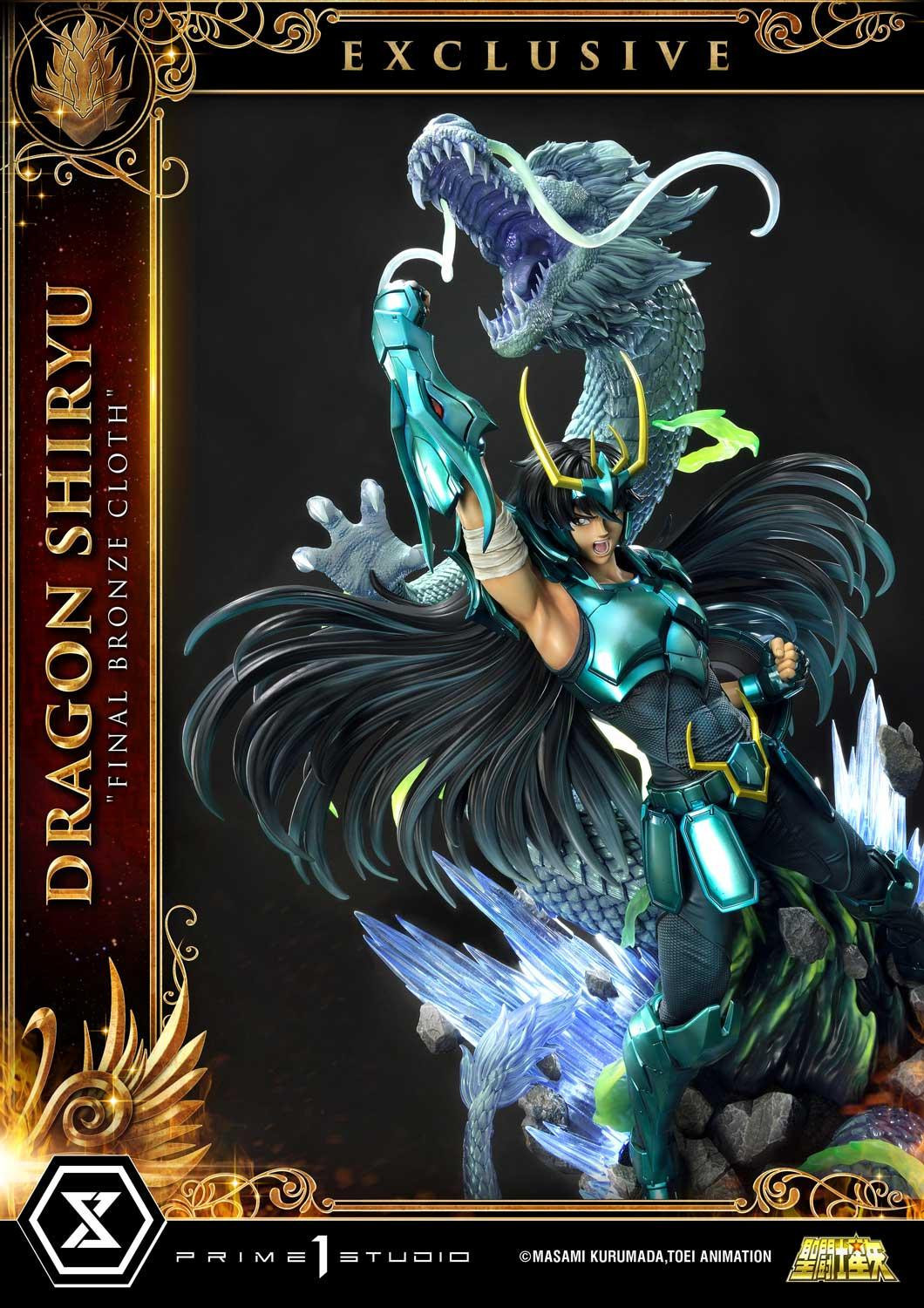 Saint Seiya - Dragon Shiryu - Premium Masterline (PMKZ-02EX) - 1/4 - Final Bronze Cloth, EX Version (Prime 1 Studio) photo 31