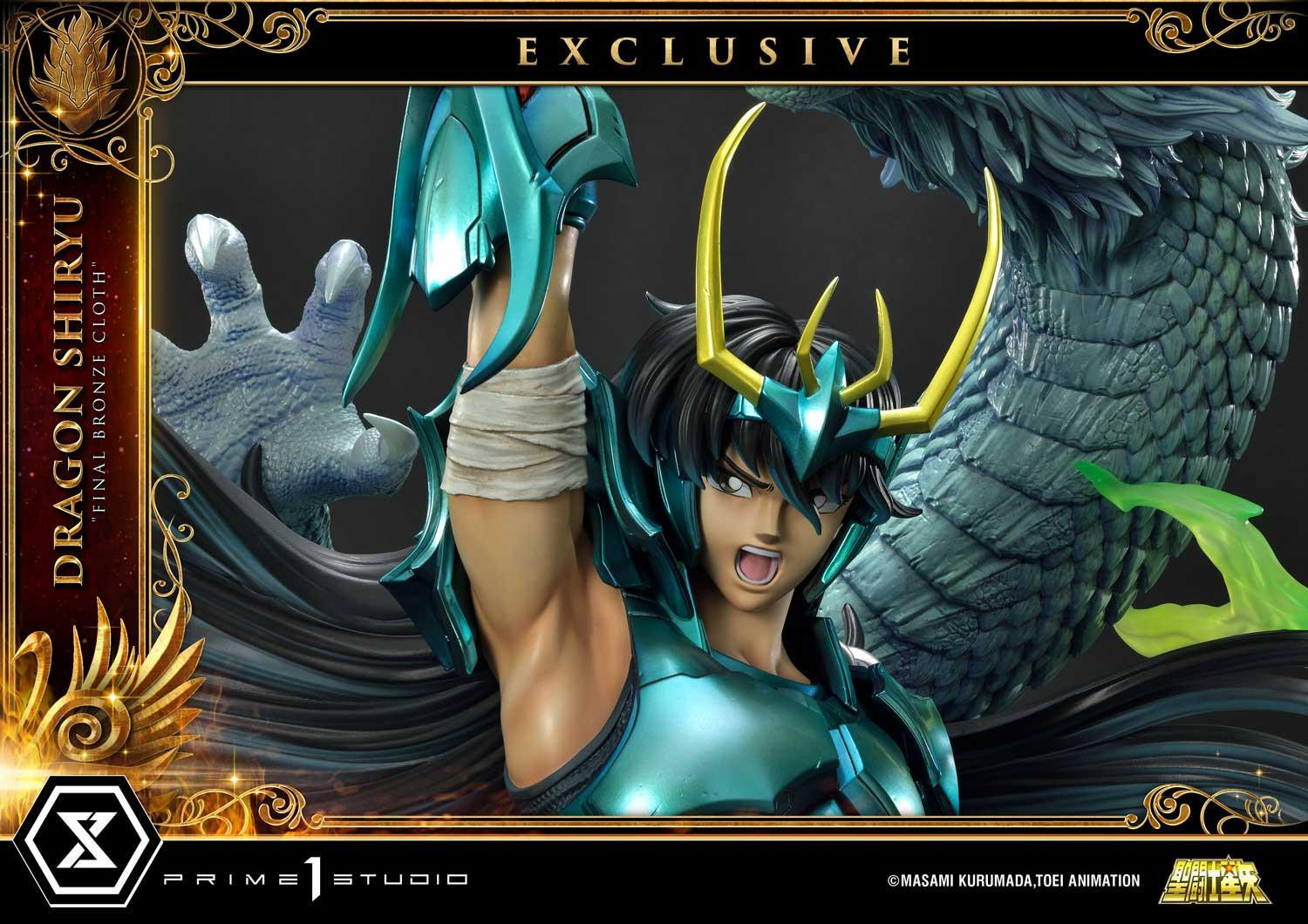 Saint Seiya - Dragon Shiryu - Premium Masterline (PMKZ-02EX) - 1/4 - Final Bronze Cloth, EX Version (Prime 1 Studio) photo 33