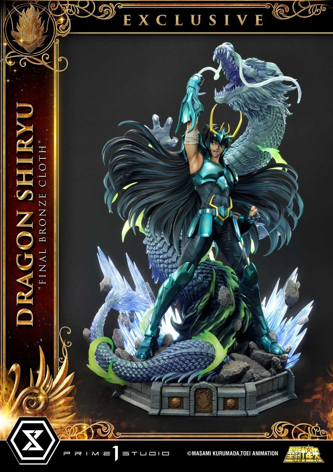 Saint Seiya - Dragon Shiryu - Premium Masterline (PMKZ-02EX) - 1/4 - Final Bronze Cloth, EX Version (Prime 1 Studio) photo 34