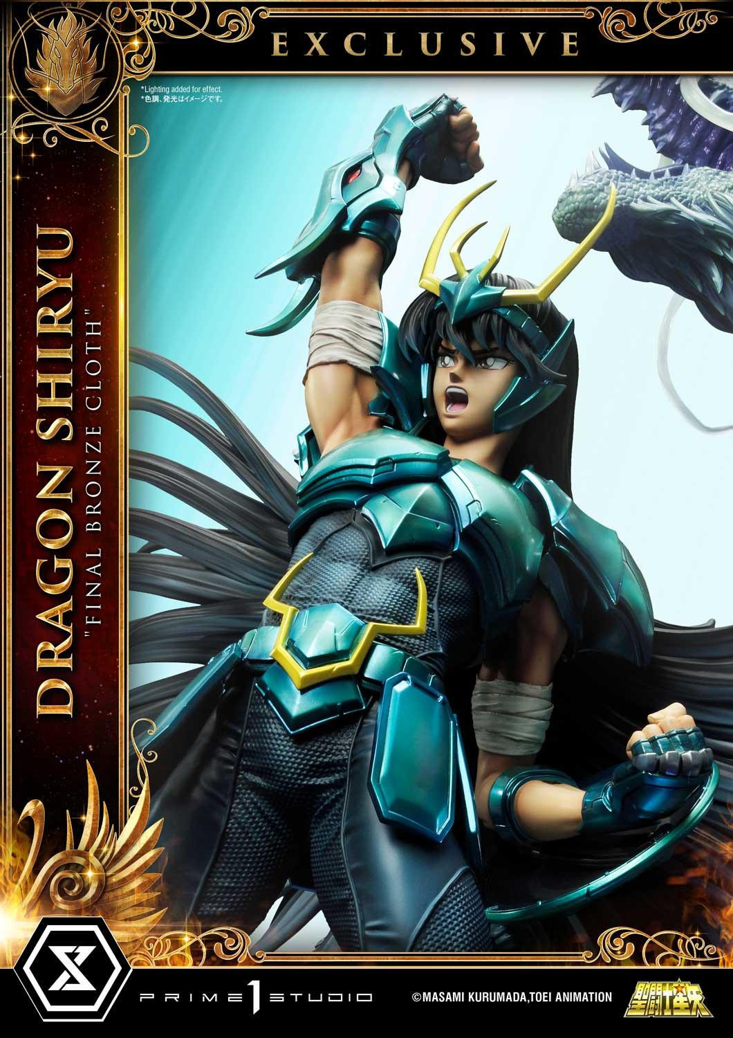 Saint Seiya - Dragon Shiryu - Premium Masterline (PMKZ-02EX) - 1/4 - Final Bronze Cloth, EX Version (Prime 1 Studio) photo 35
