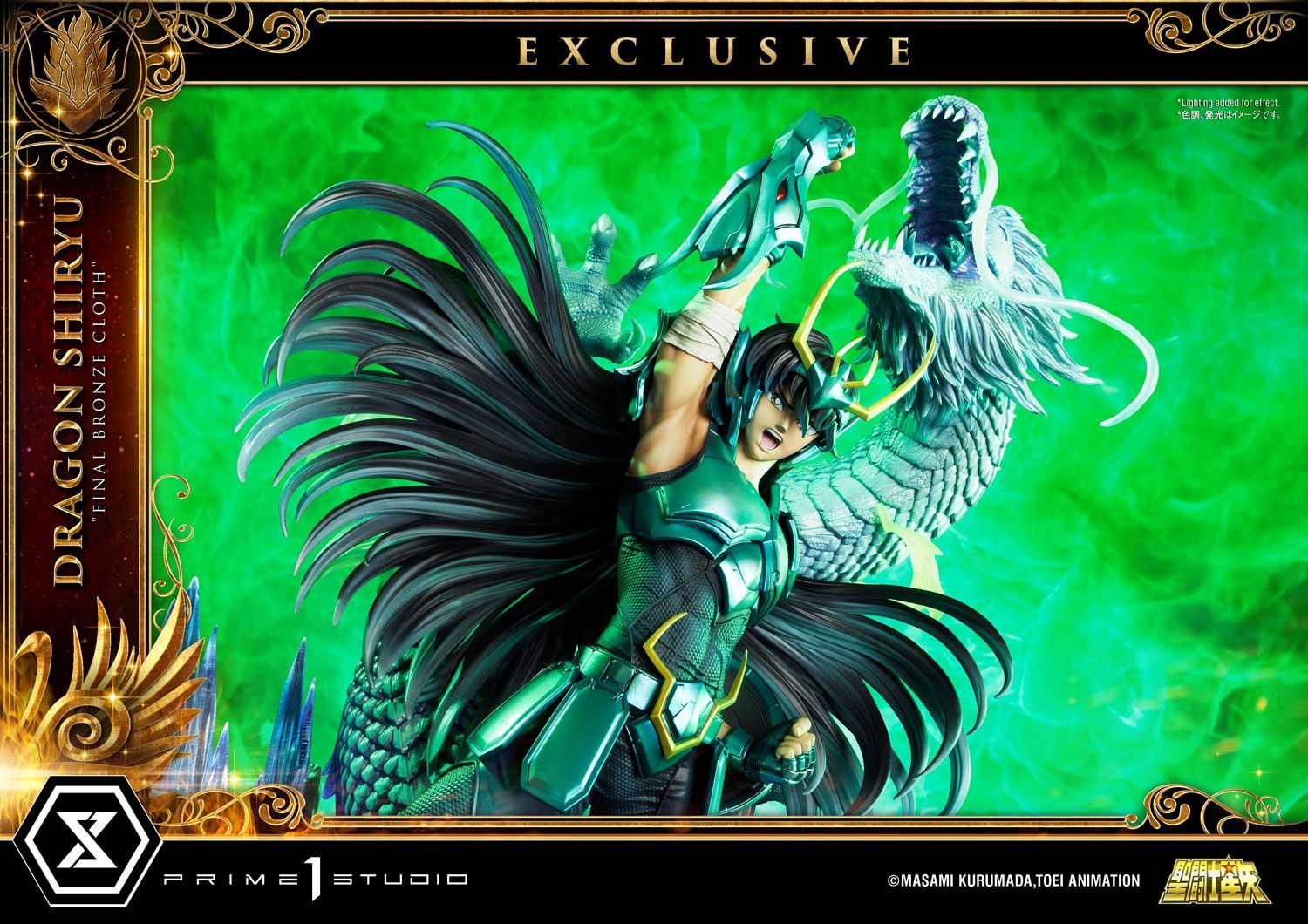 Saint Seiya - Dragon Shiryu - Premium Masterline (PMKZ-02EX) - 1/4 - Final Bronze Cloth, EX Version (Prime 1 Studio) photo 36