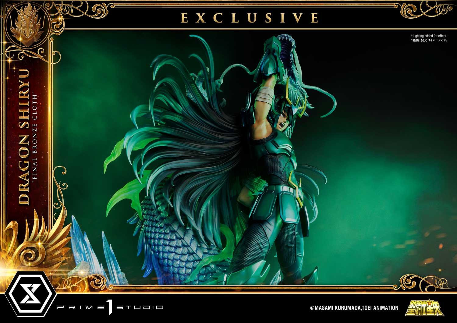 Saint Seiya - Dragon Shiryu - Premium Masterline (PMKZ-02EX) - 1/4 - Final Bronze Cloth, EX Version (Prime 1 Studio) photo 37